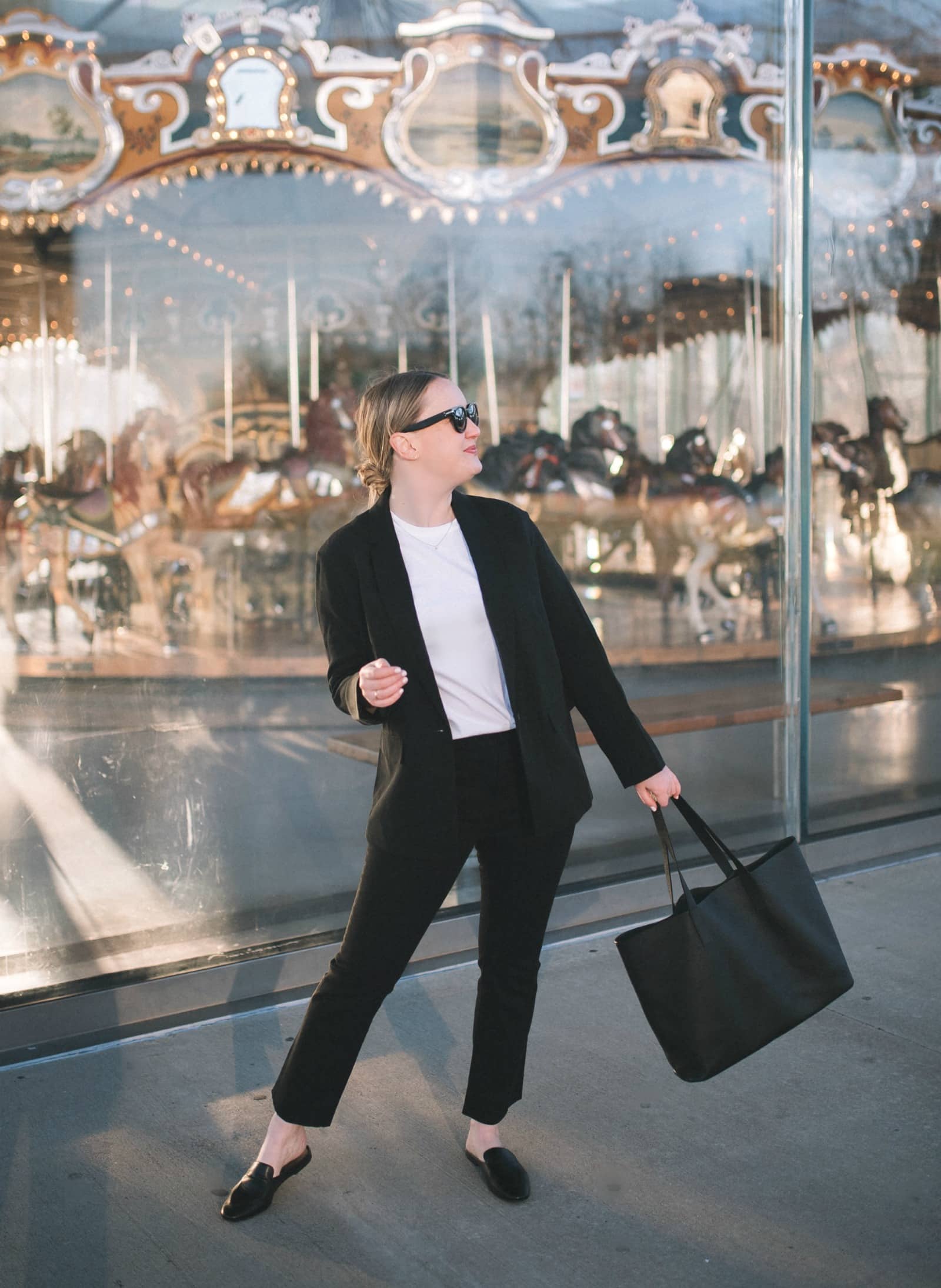 Everlane Kick Flare Jeans I wit & whimsy