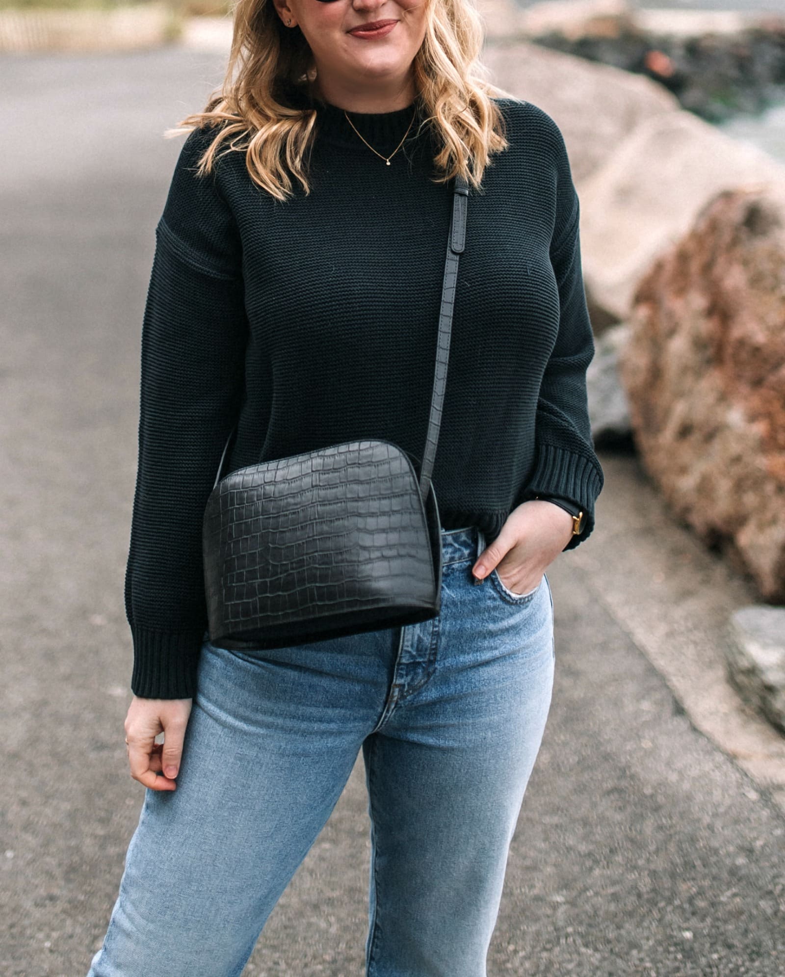 Everlane Link Stich Sweater I wit & whimsy