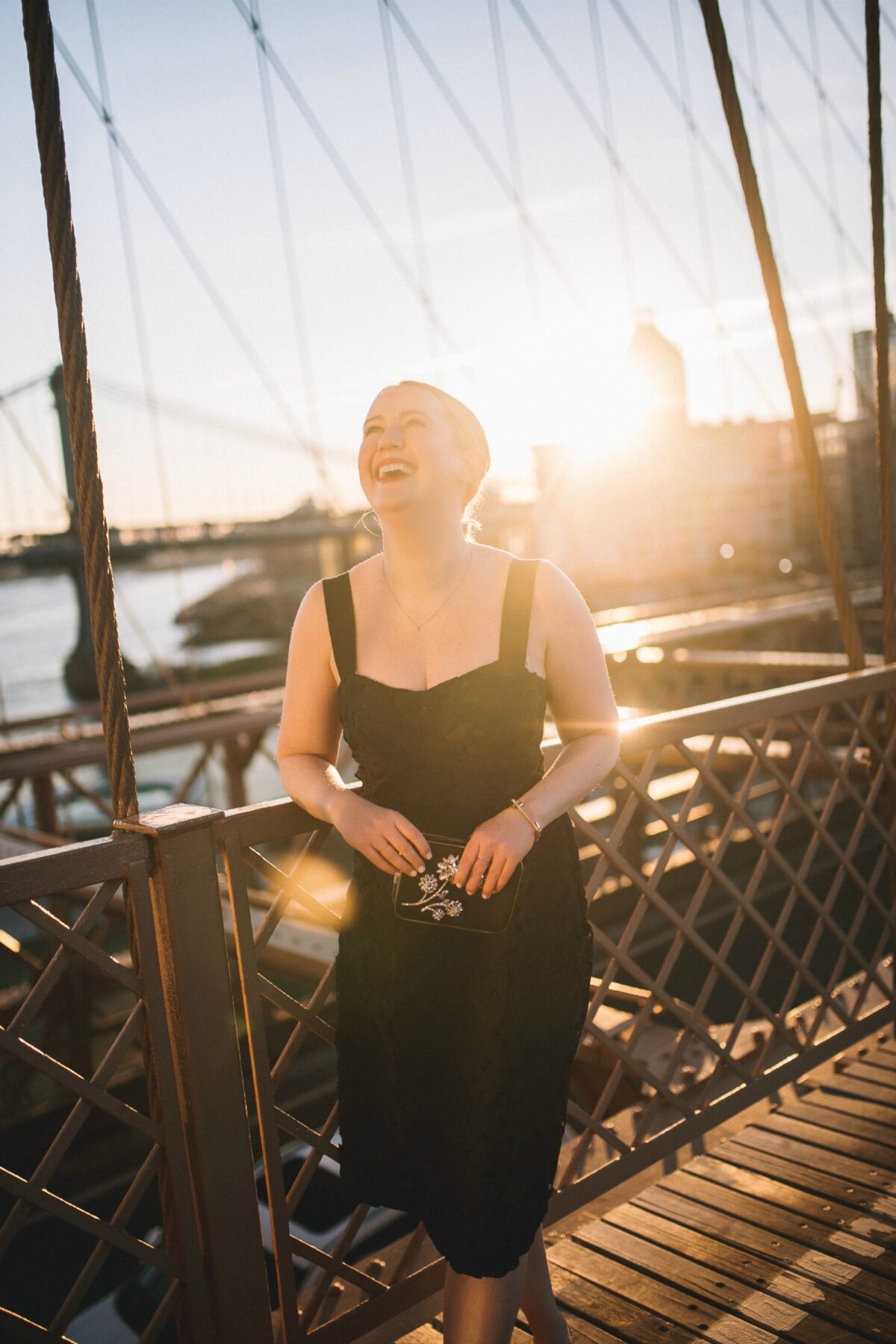 Little Black Lace Midi Dress I wit & whimsy