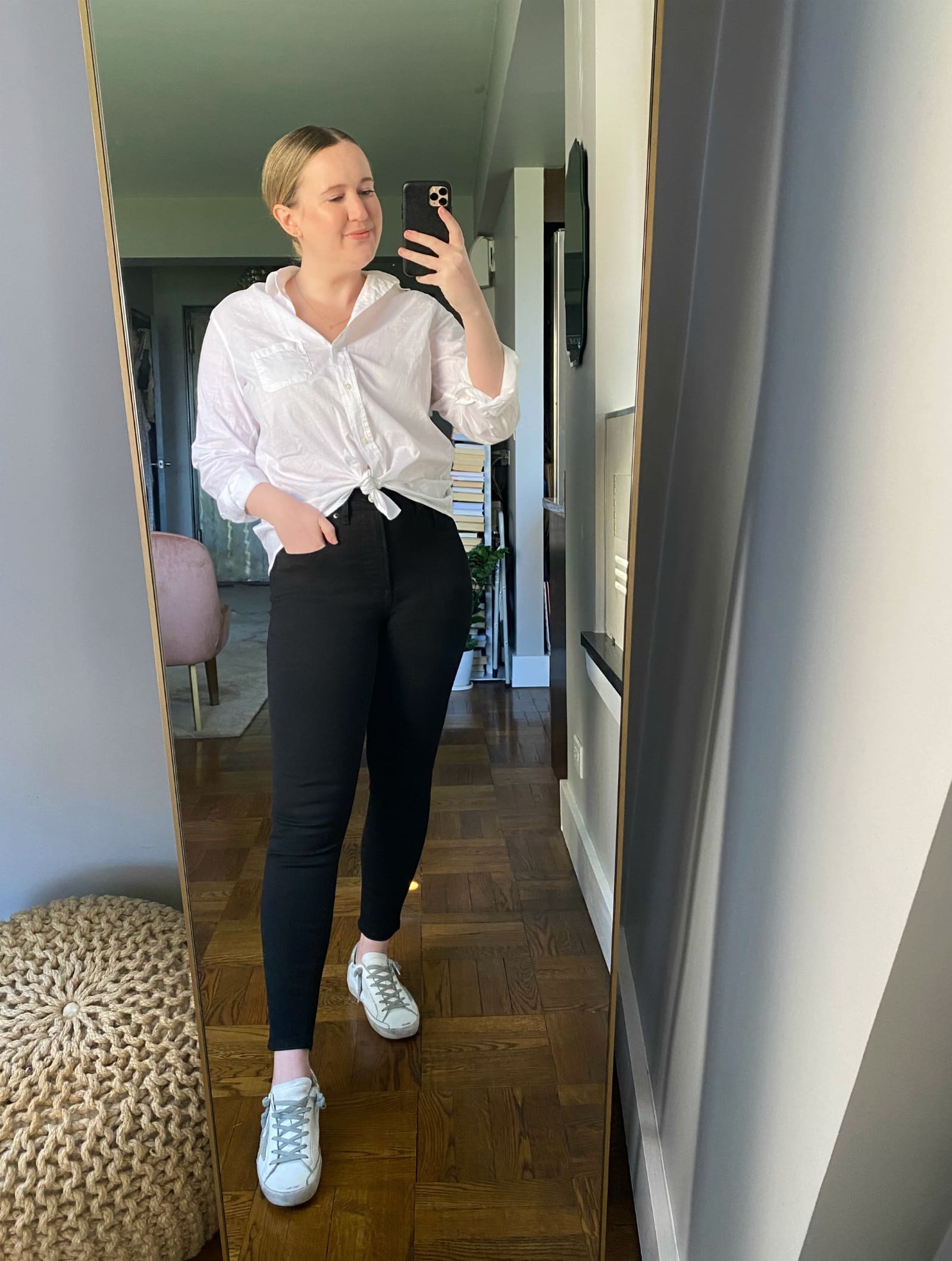 Everlane High Rise Skinny I wit & whimsy