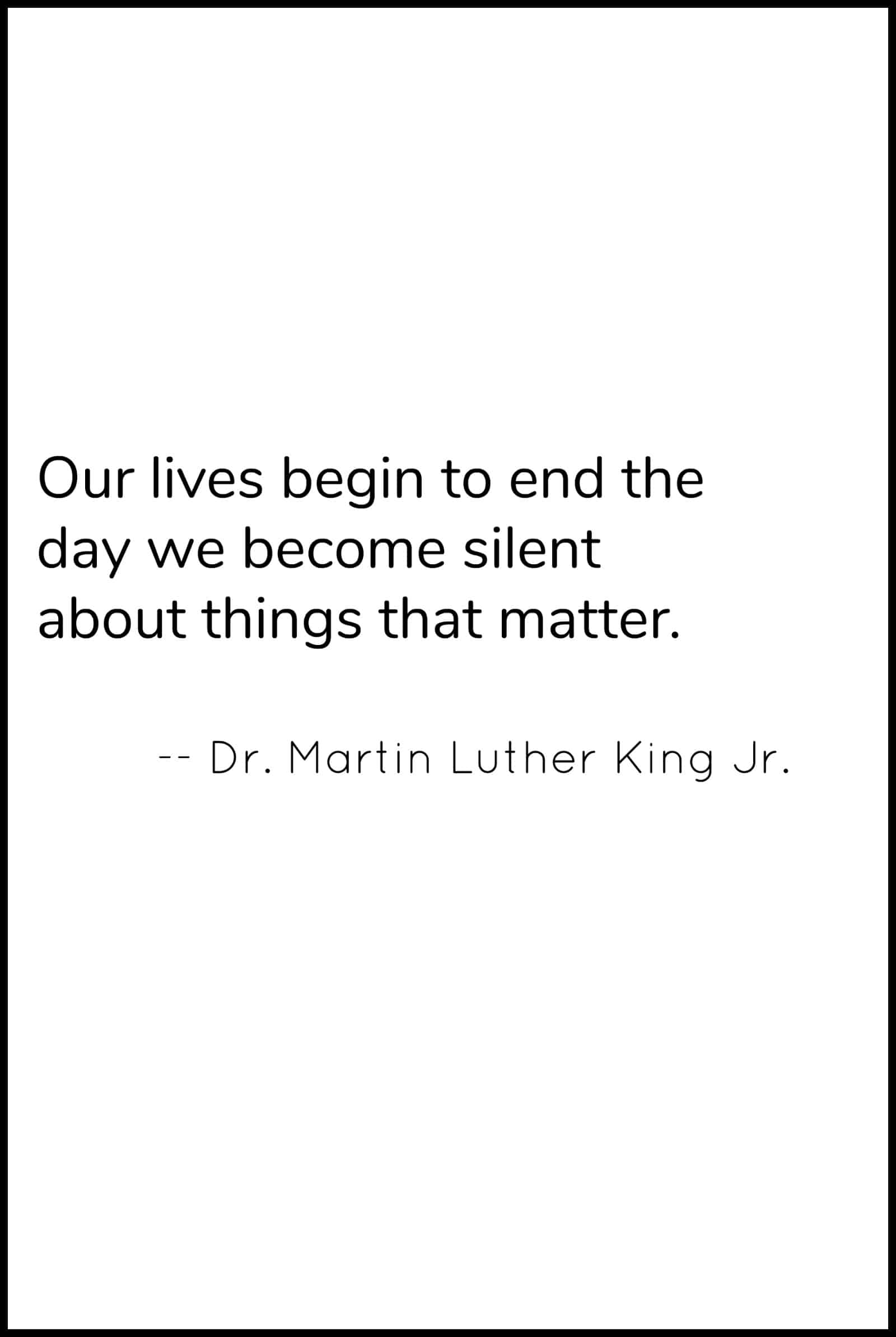 MLK quote