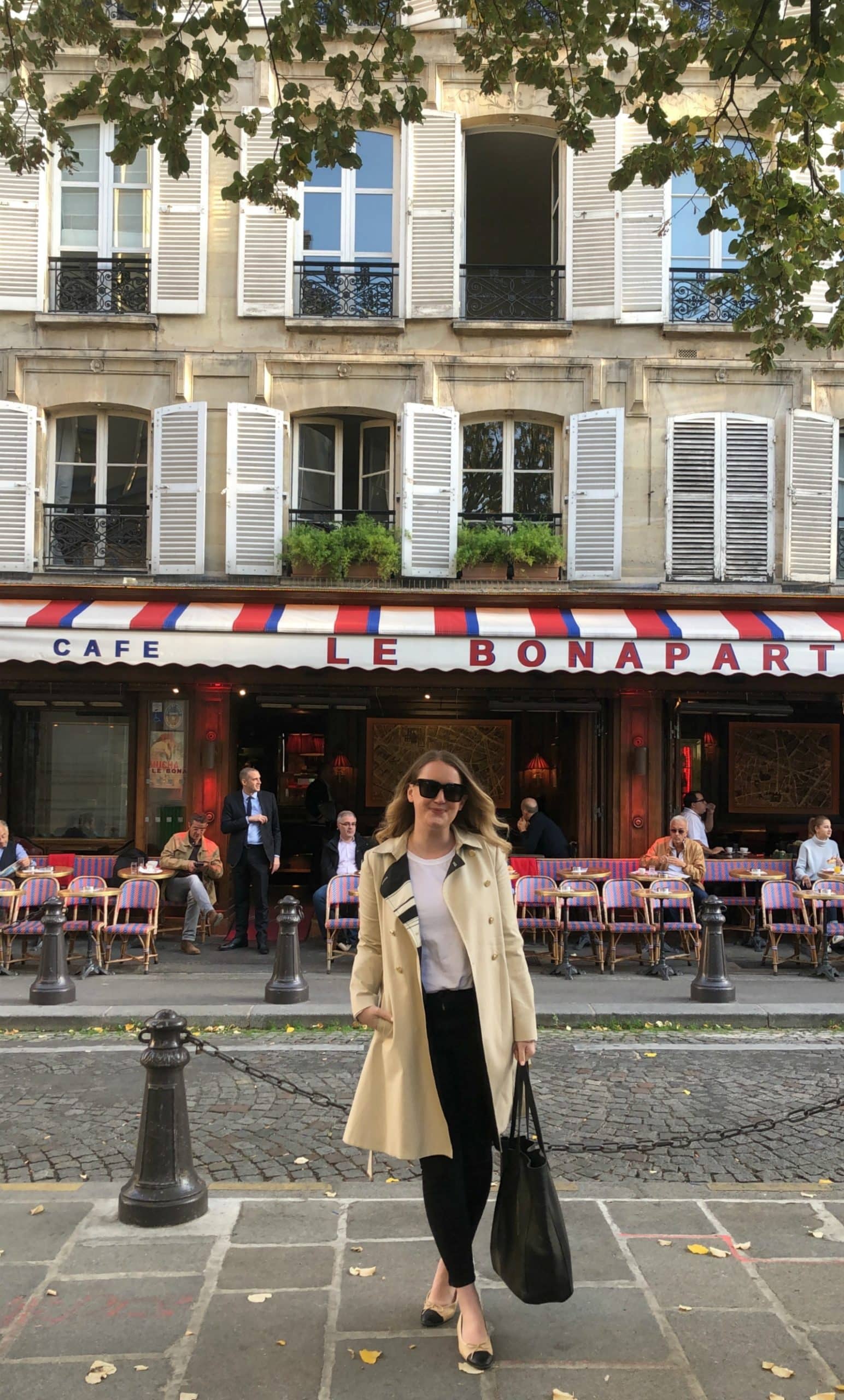 Best Shoes to Wear in Paris Wit Whimsy blogger shares Best Shoes to Wear in Paris wearing Chanel Ballet Flats outfit