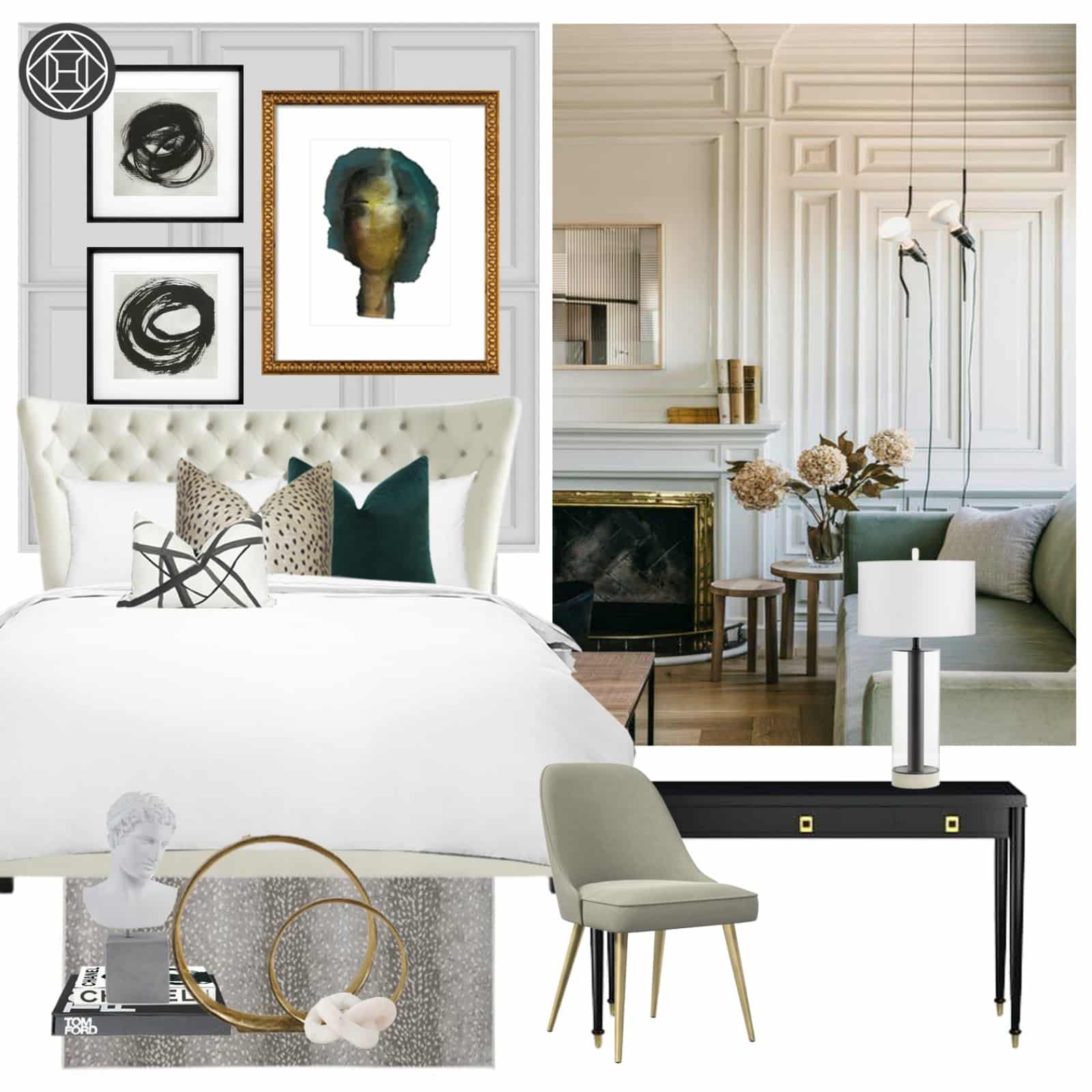 Parisian Inspired Apartment Design Concept