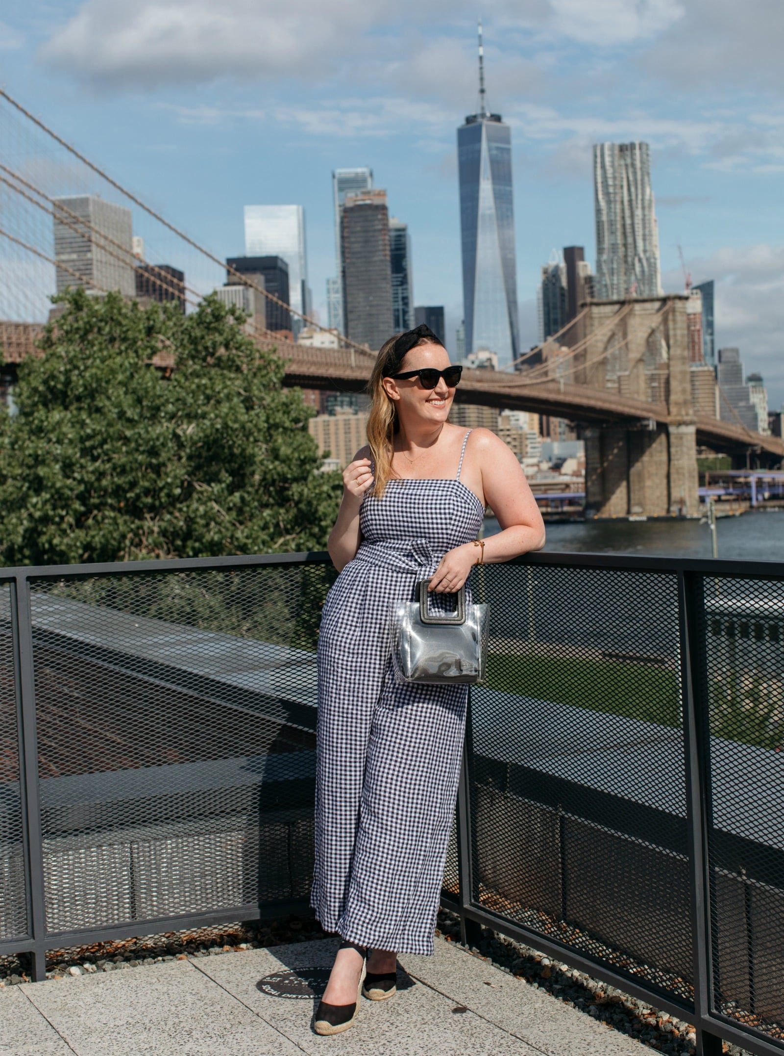 J.Crew Gingham Jumpsuit I wit & whimsy