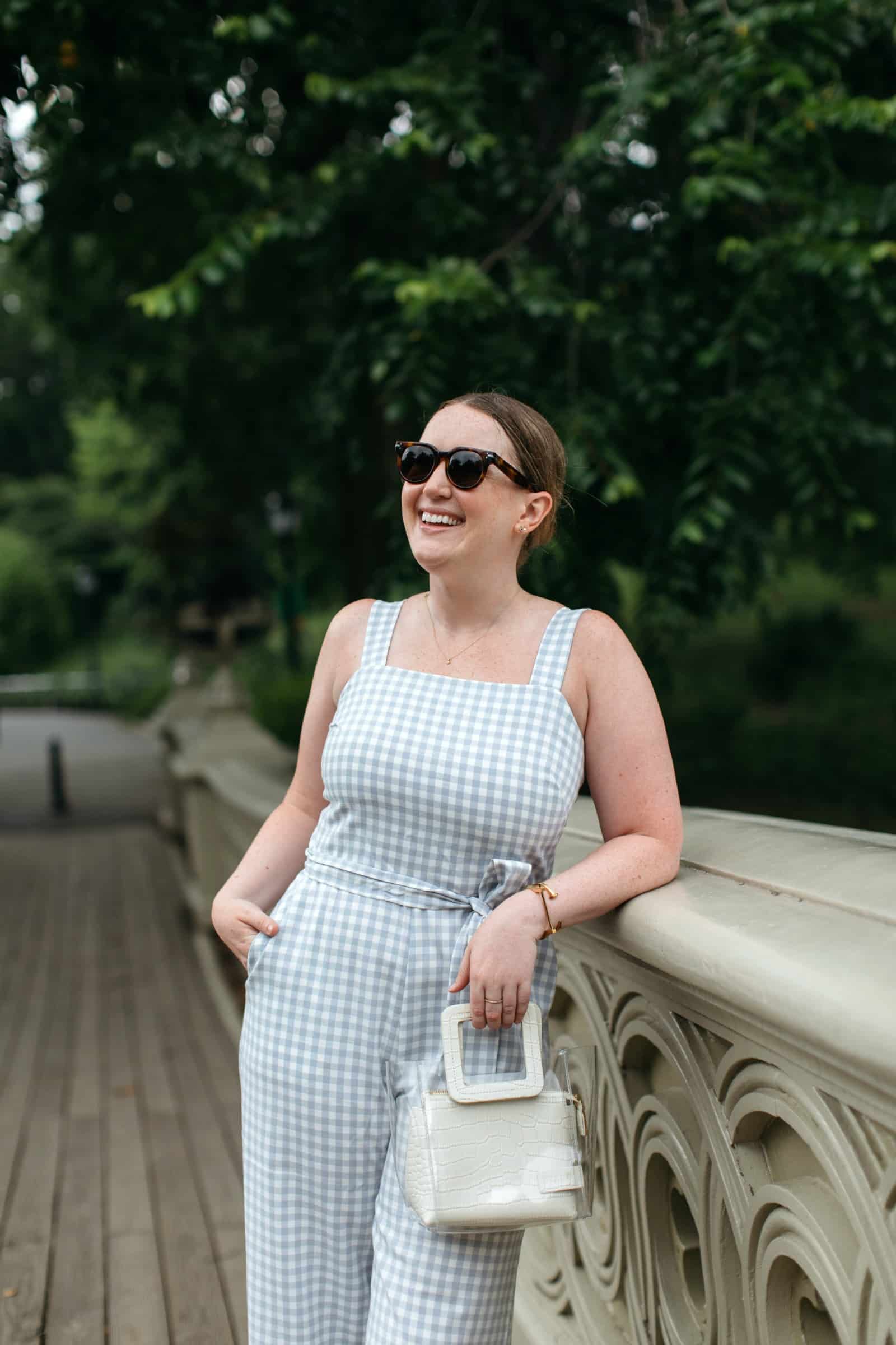 gingham summer outfit