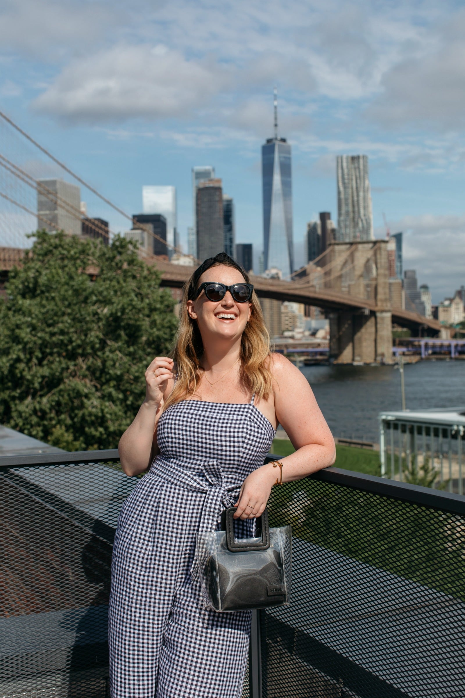 J.Crew Gingham Jumpsuit I wit & whimsy