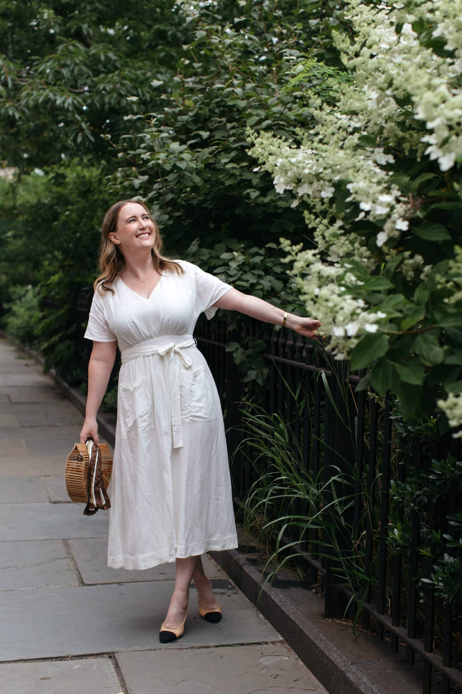 Summer Linen Dress I wit & whimsy