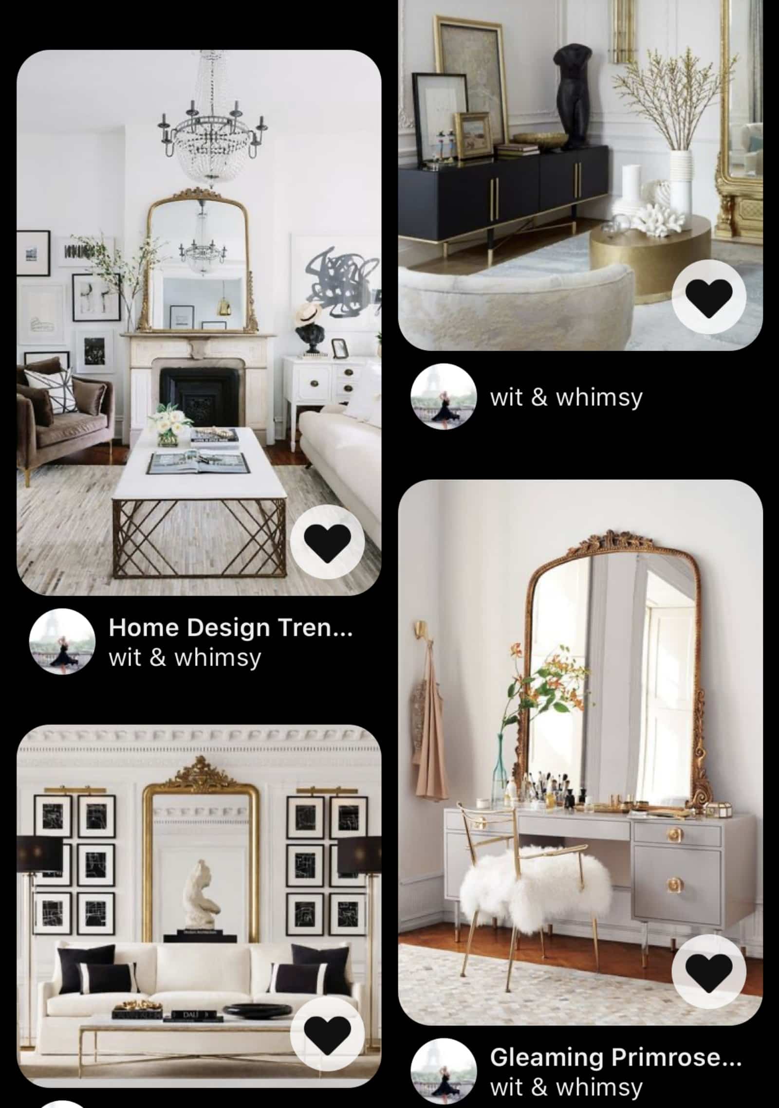 Parisian Apartment Design I wit & whimsy