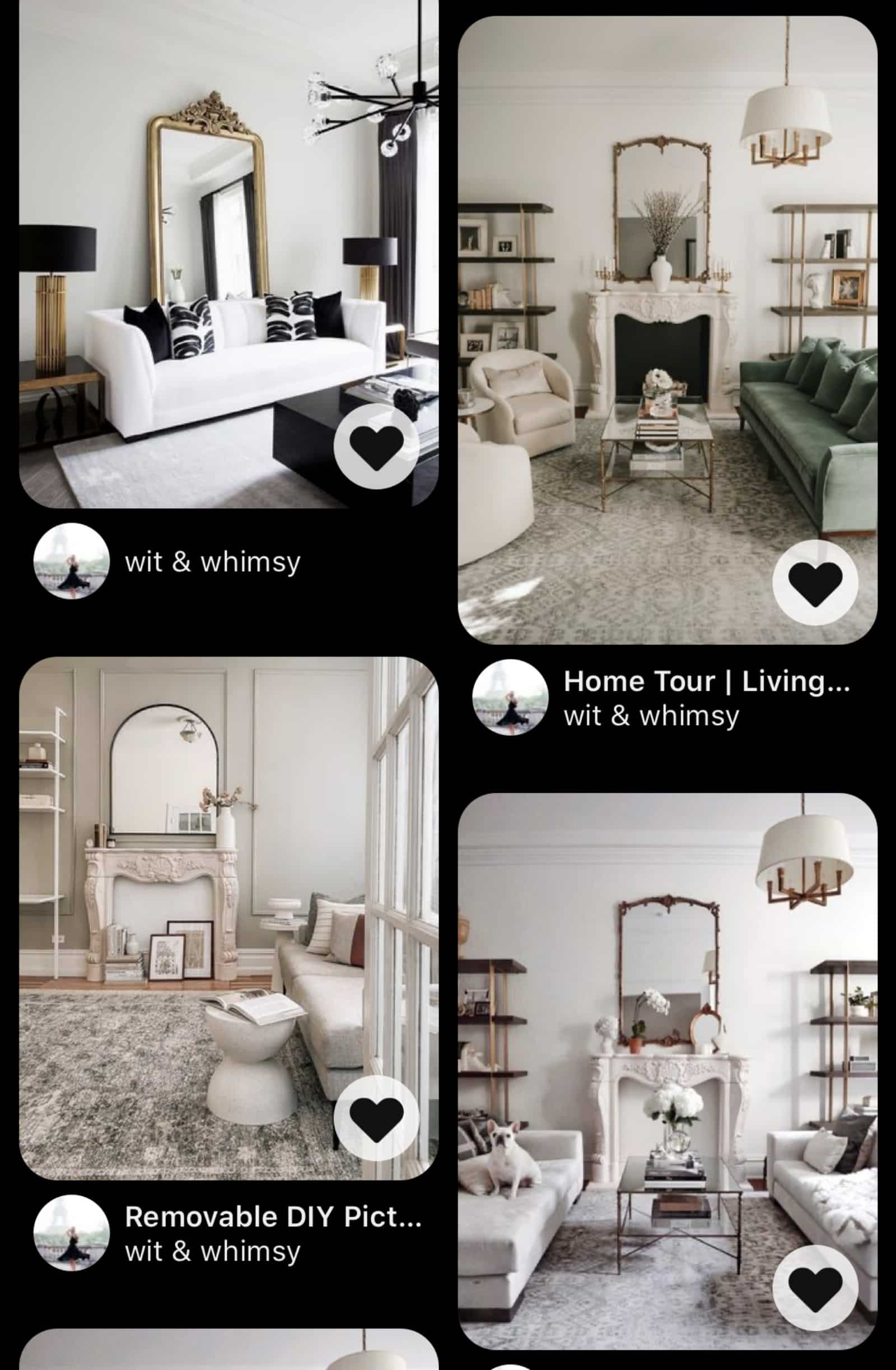 Parisian Apartment Design I wit & whimsy