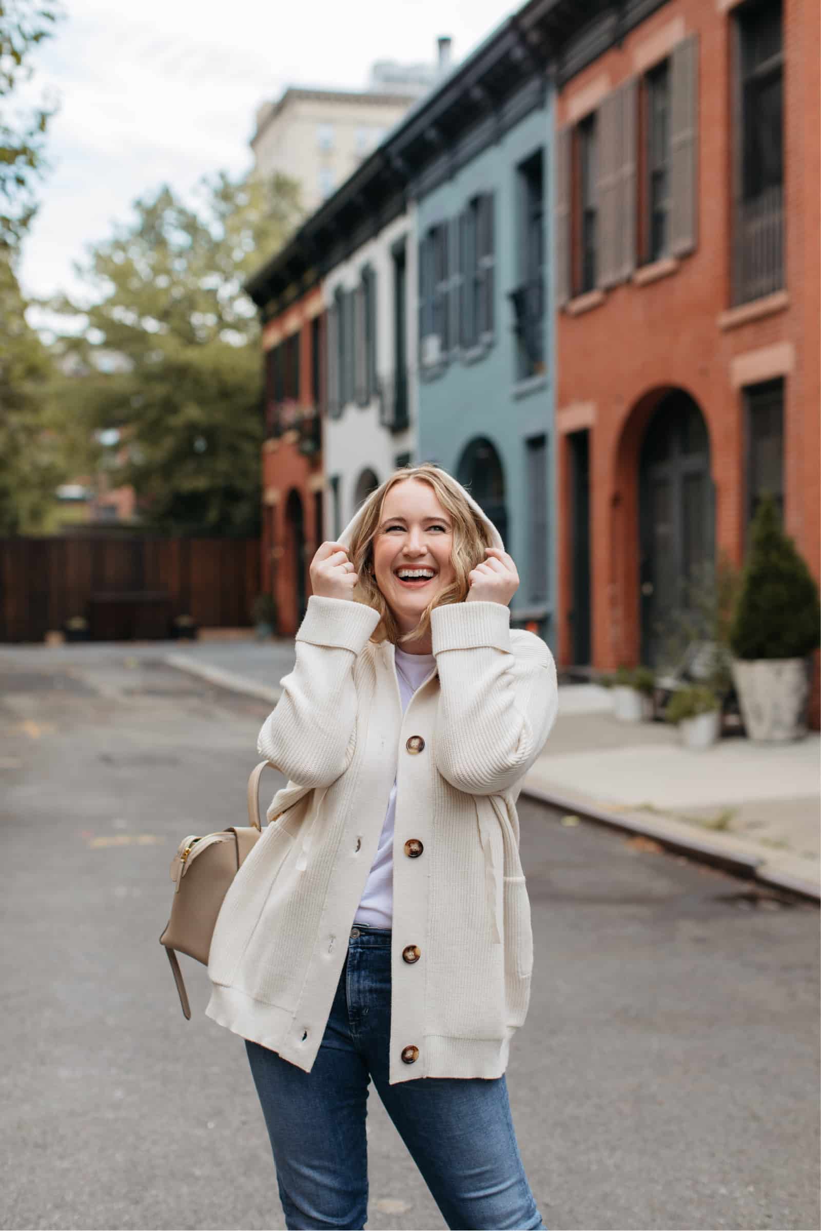 Hooded Cardigan I wit & whimsy