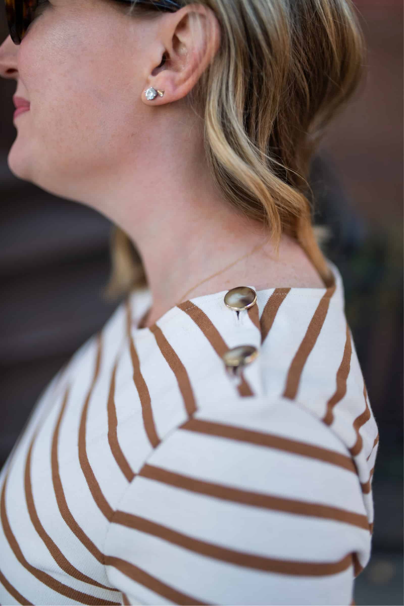 French Girl Style Striped Tee I wit & whimsy
