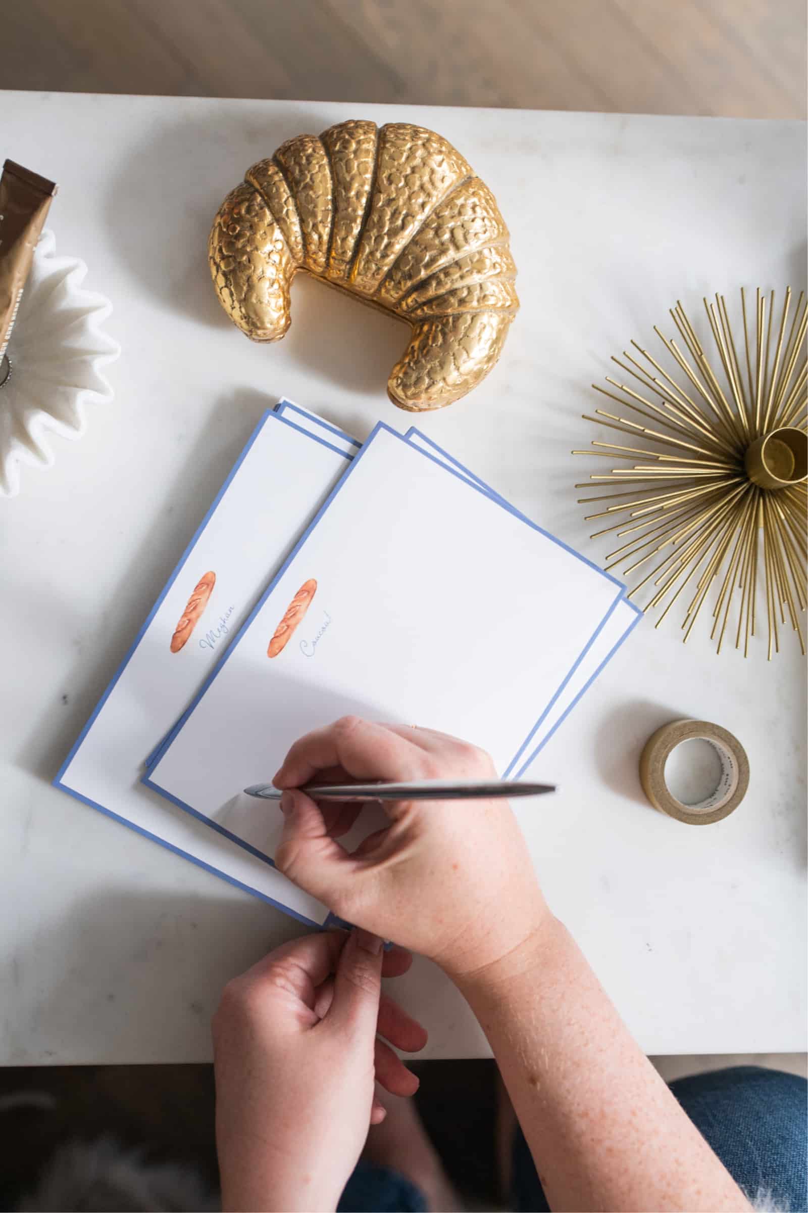 wit & whimsy x The Illustrated Life Baguette Stationery