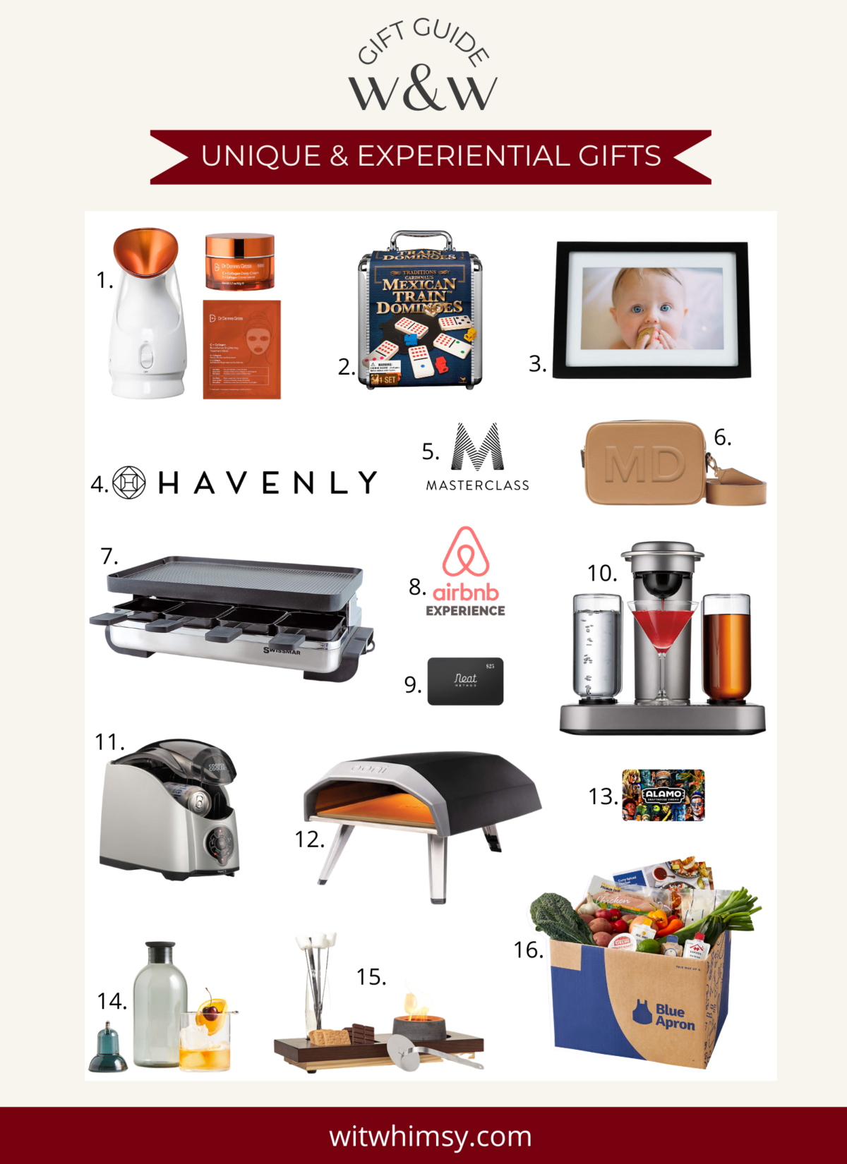 Unique & Experiential Gift Ideas
