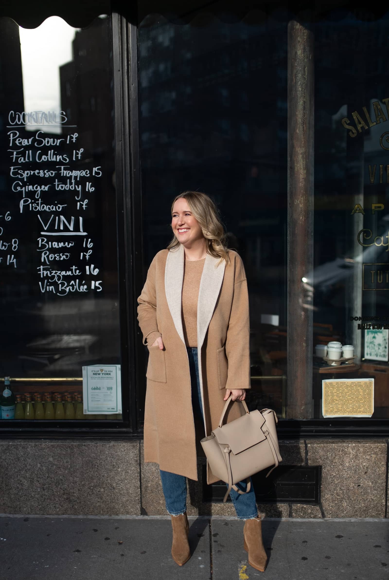 Classic Camel Coat I wit & whimsy