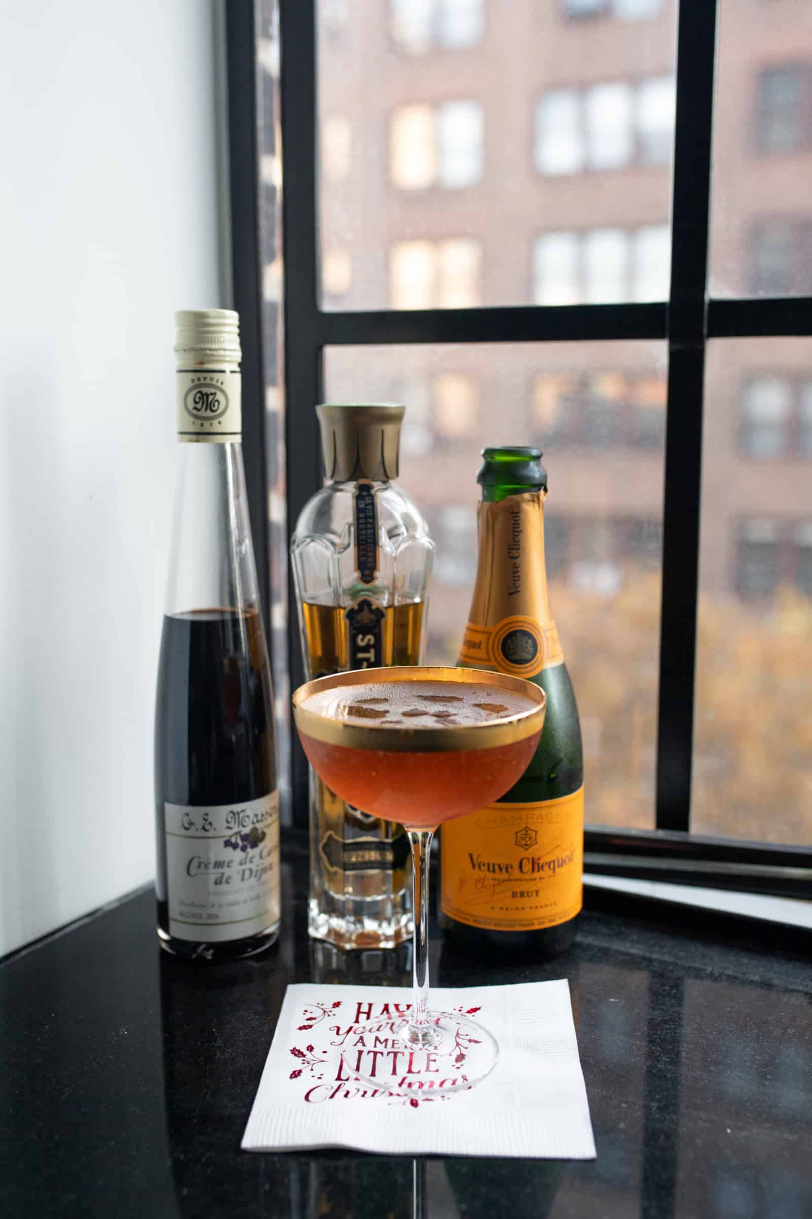 Christmas Kir Cocktail I wit & whimsy