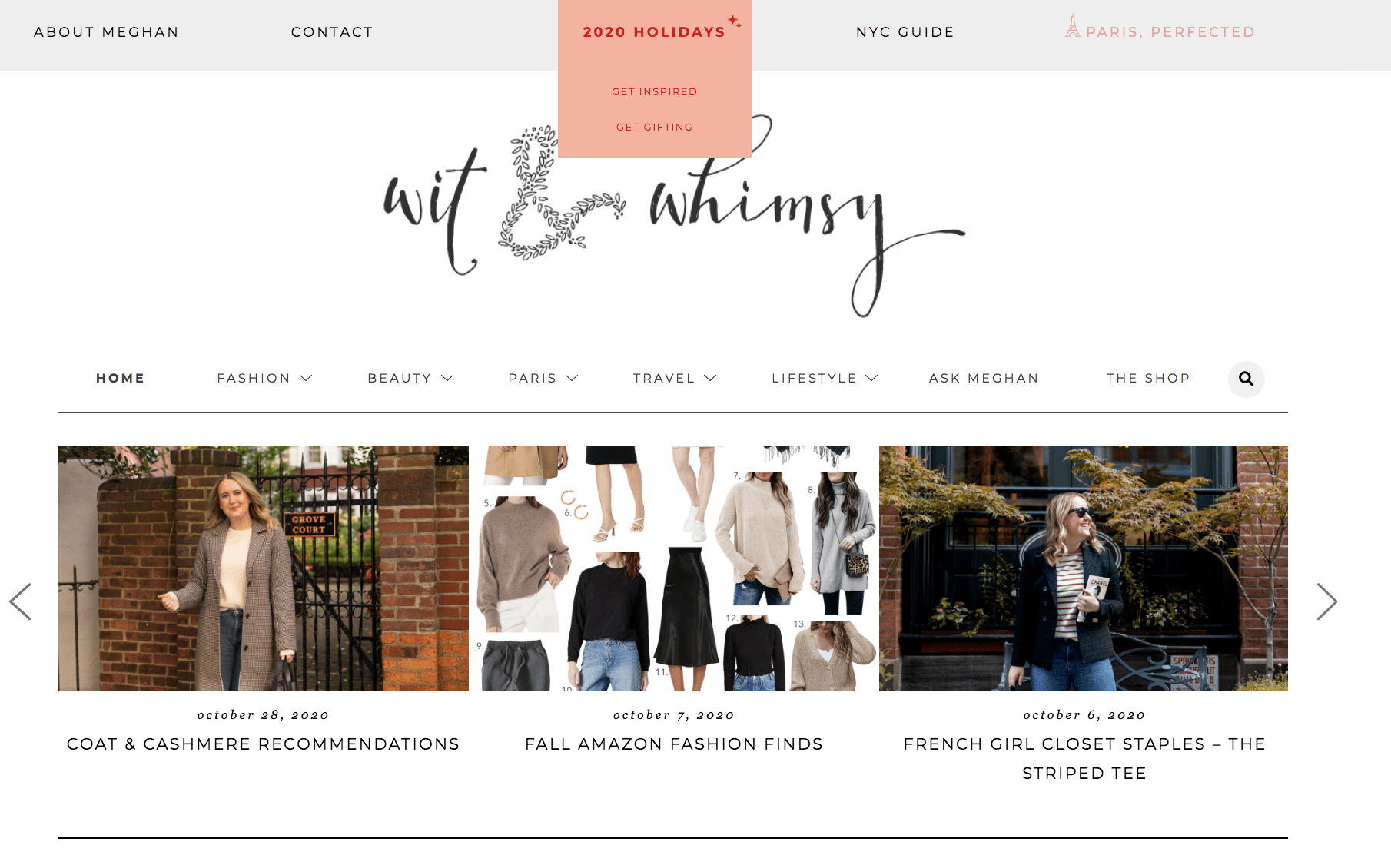 wit & whimsy Holiday Hub