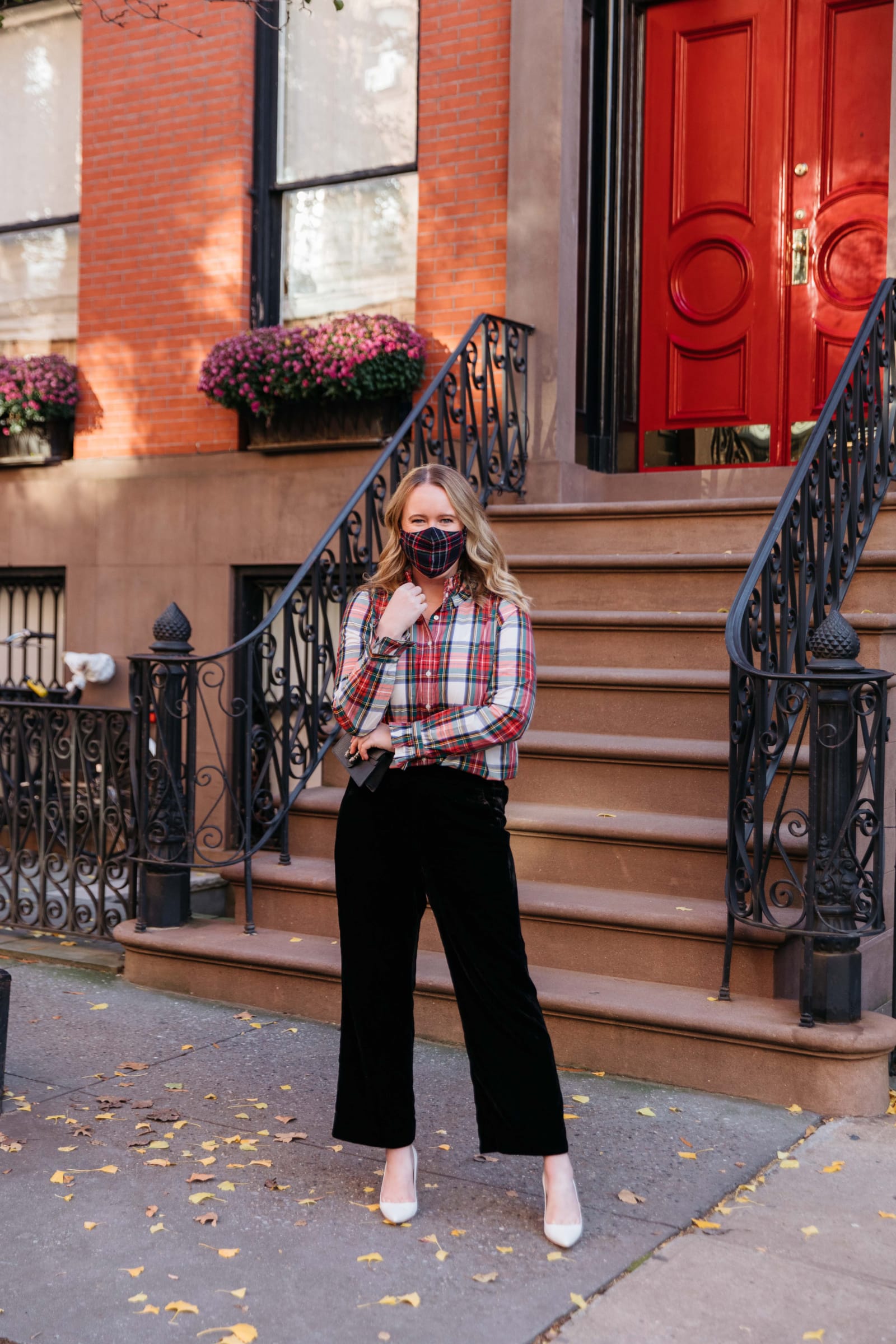 Plaid Holiday Outfit I wit & whimsy