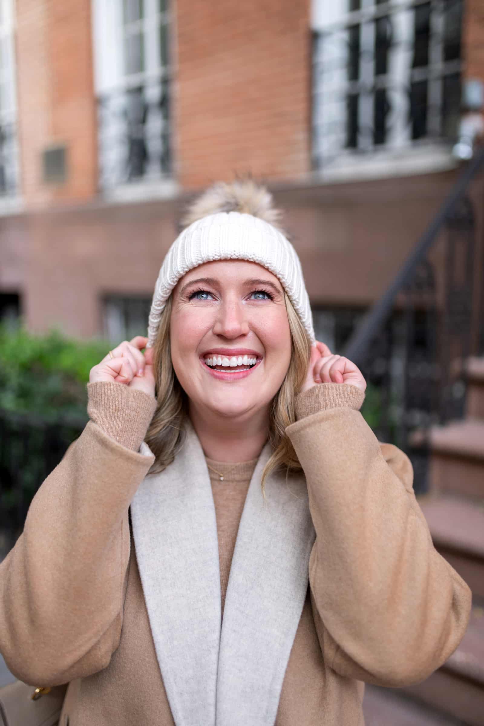 J.Crew Beanie I Comfort Dressing + My New Favorite Coat