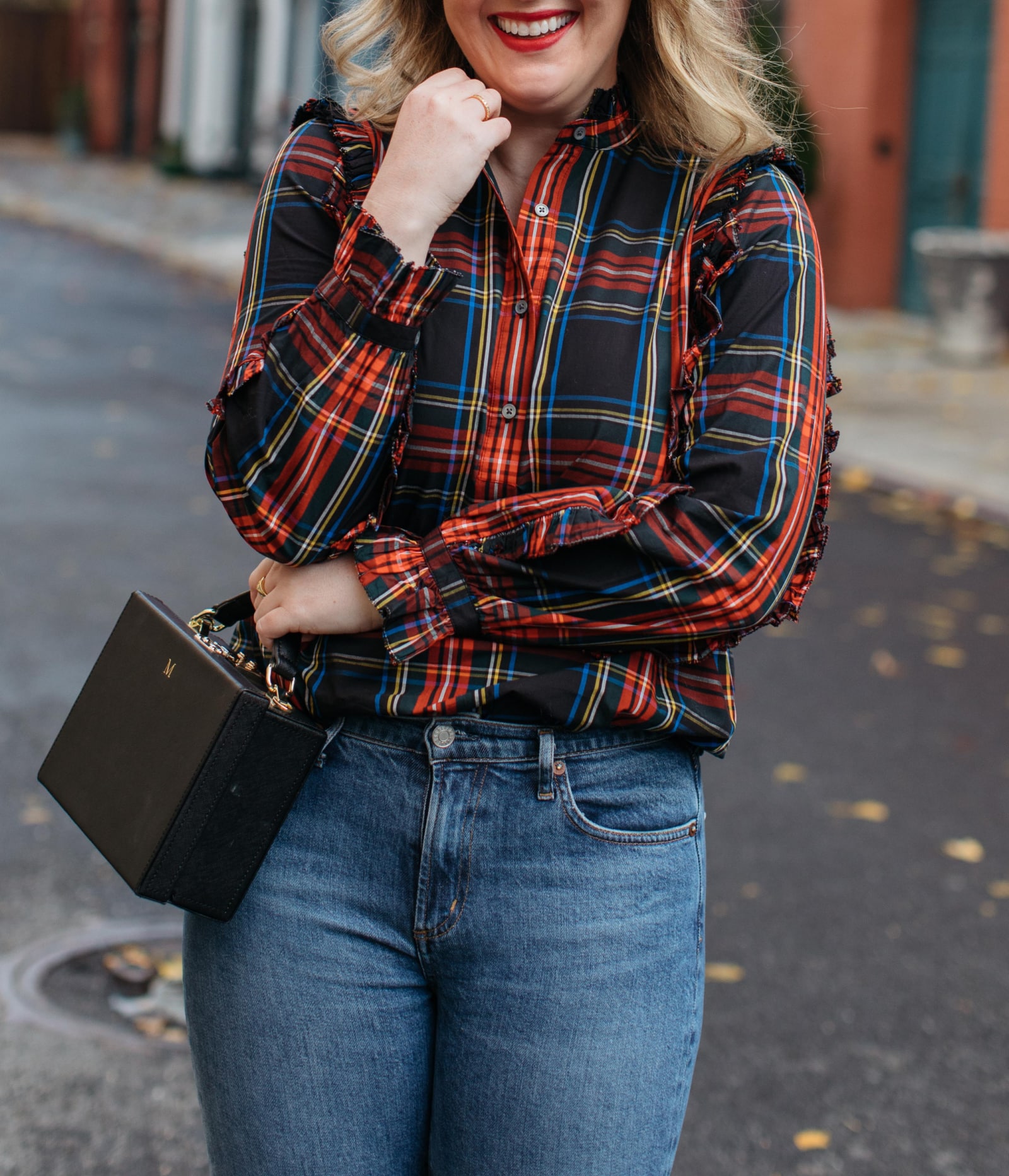 Plaid Tunic I wit & whimsy