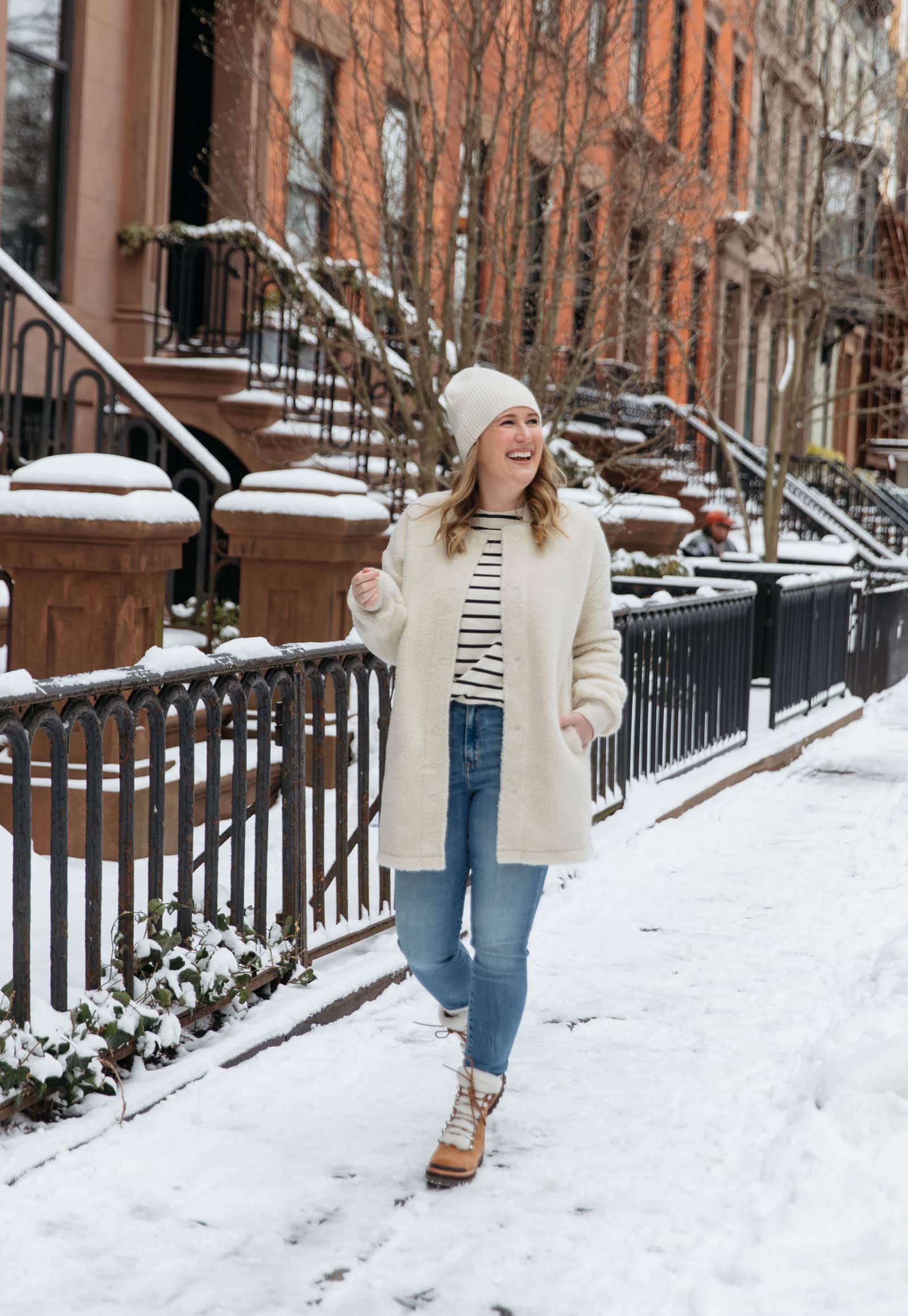 Snow Days - Sherpa Shacket Coat from Amazon