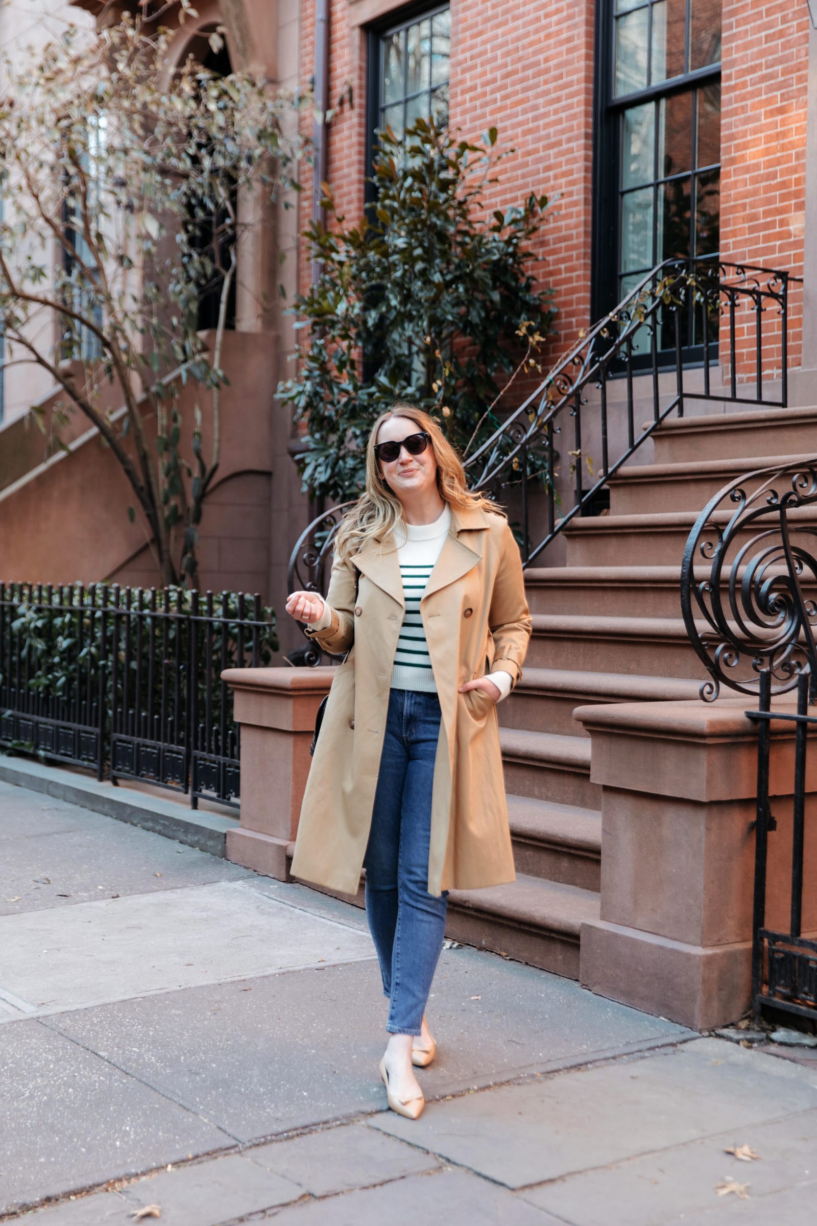 Sezane Trench Coat I wit & whimsy