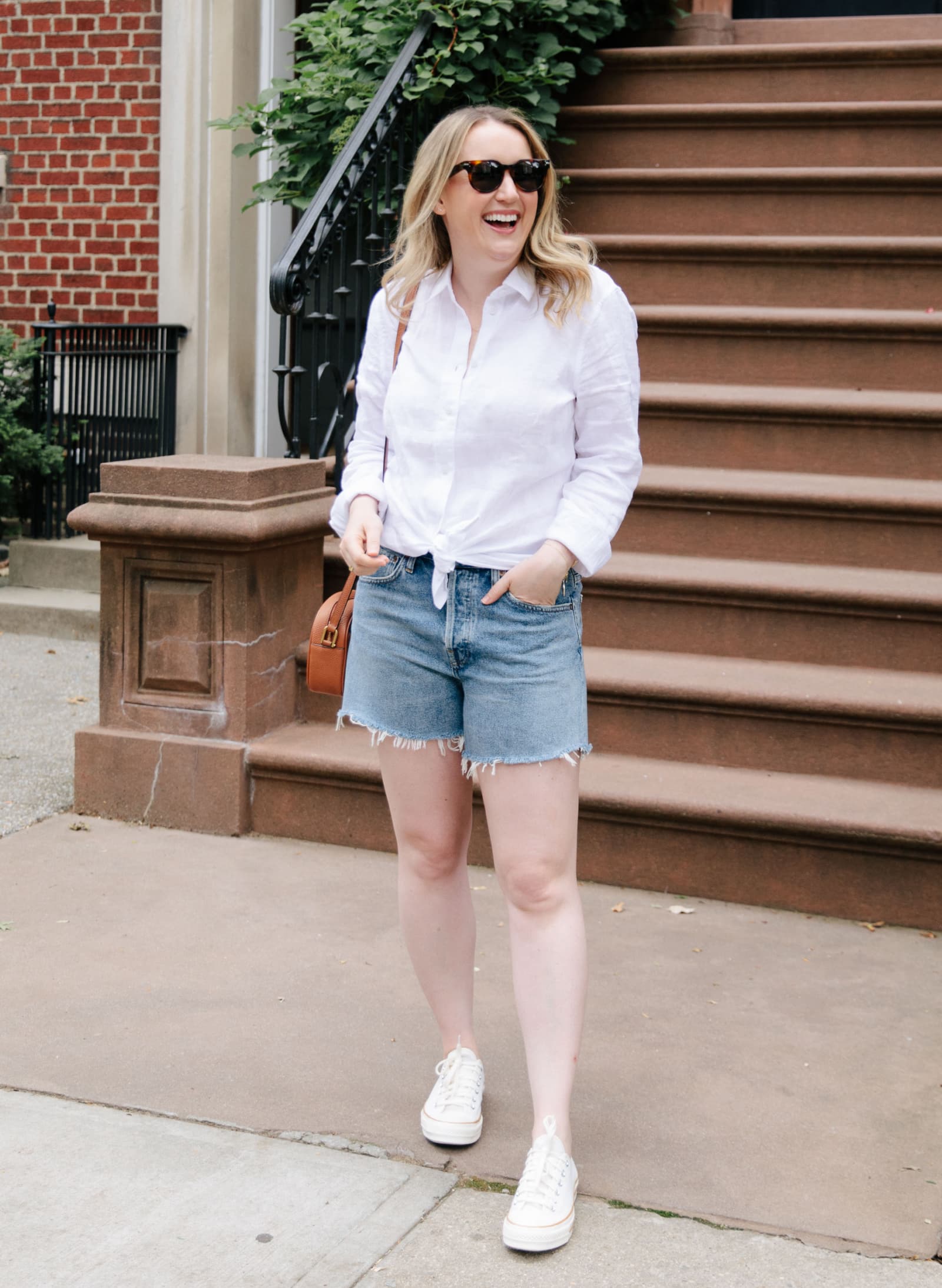 Styling a Linen Button Down Shirt Styling a Linen Button Down Shirt