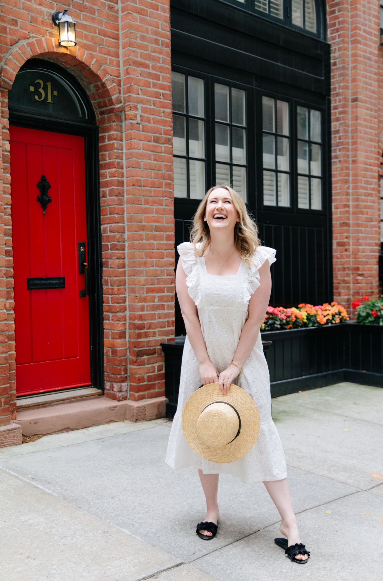 Eyelet Summer Dress