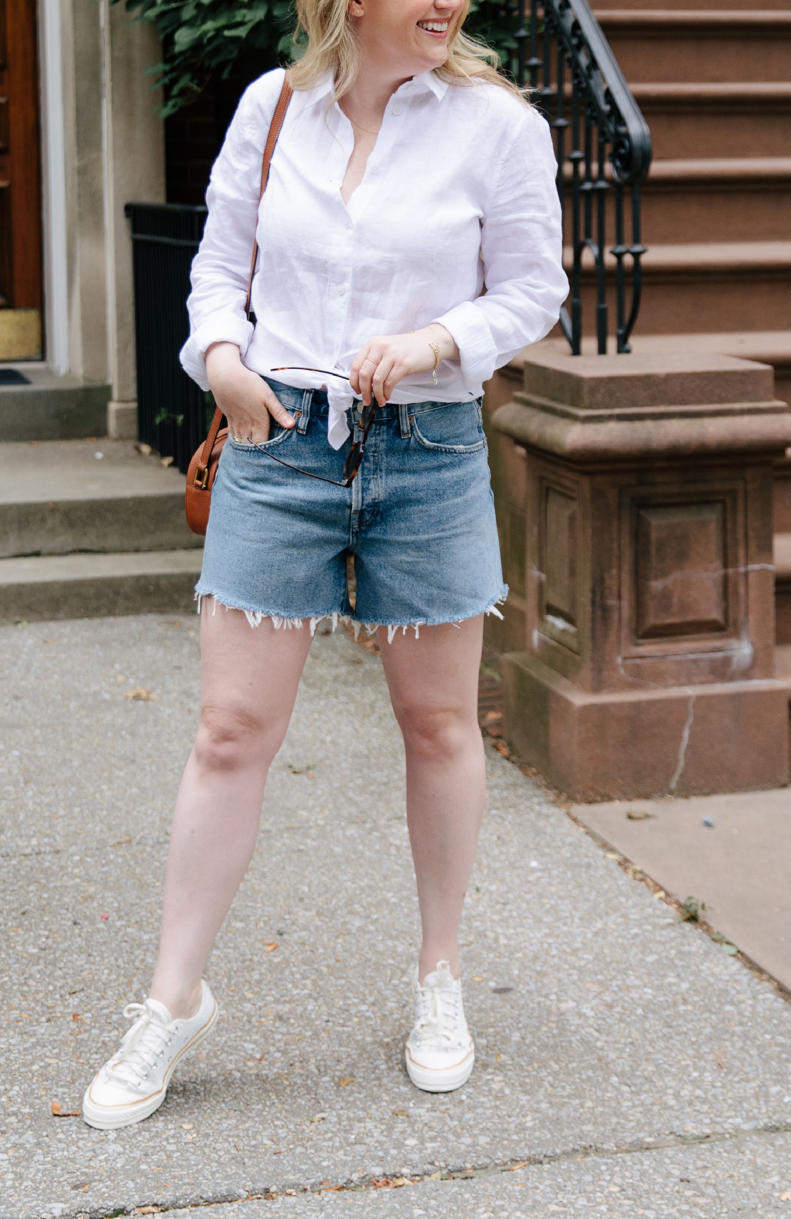 Styling a Linen Button Down Shirt