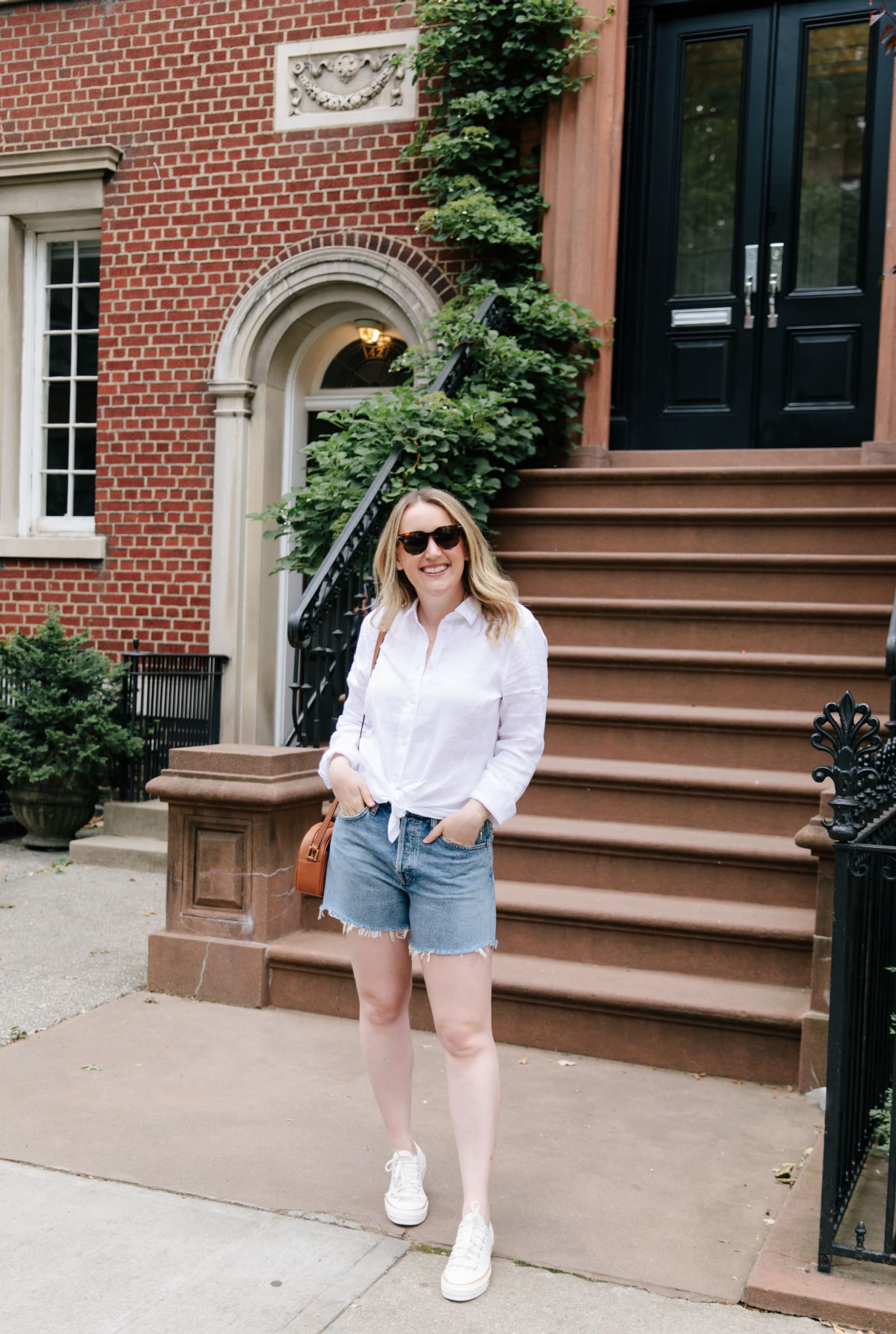 Styling a Linen Button Down Shirt