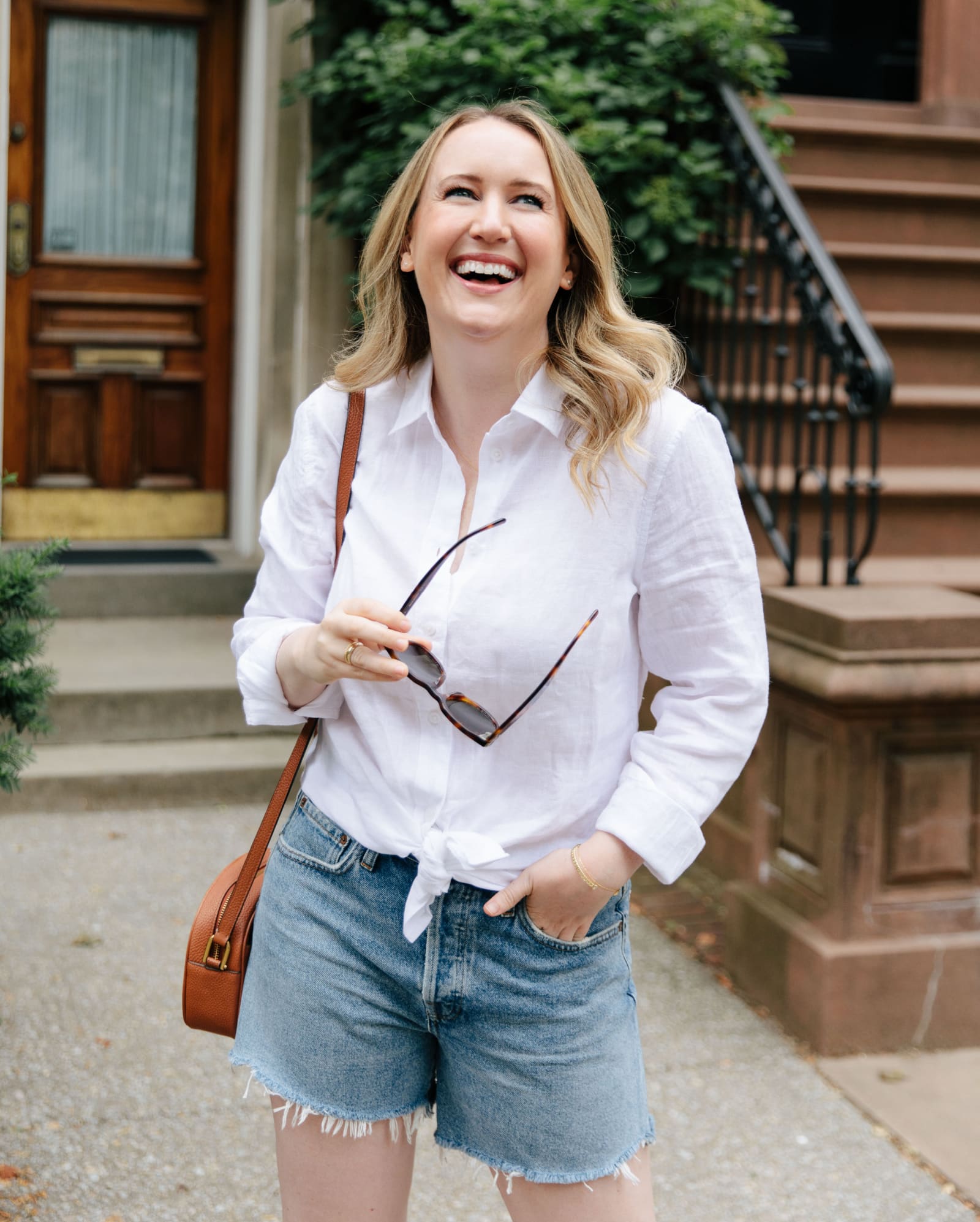 Styling a Linen Button Down Shirt
