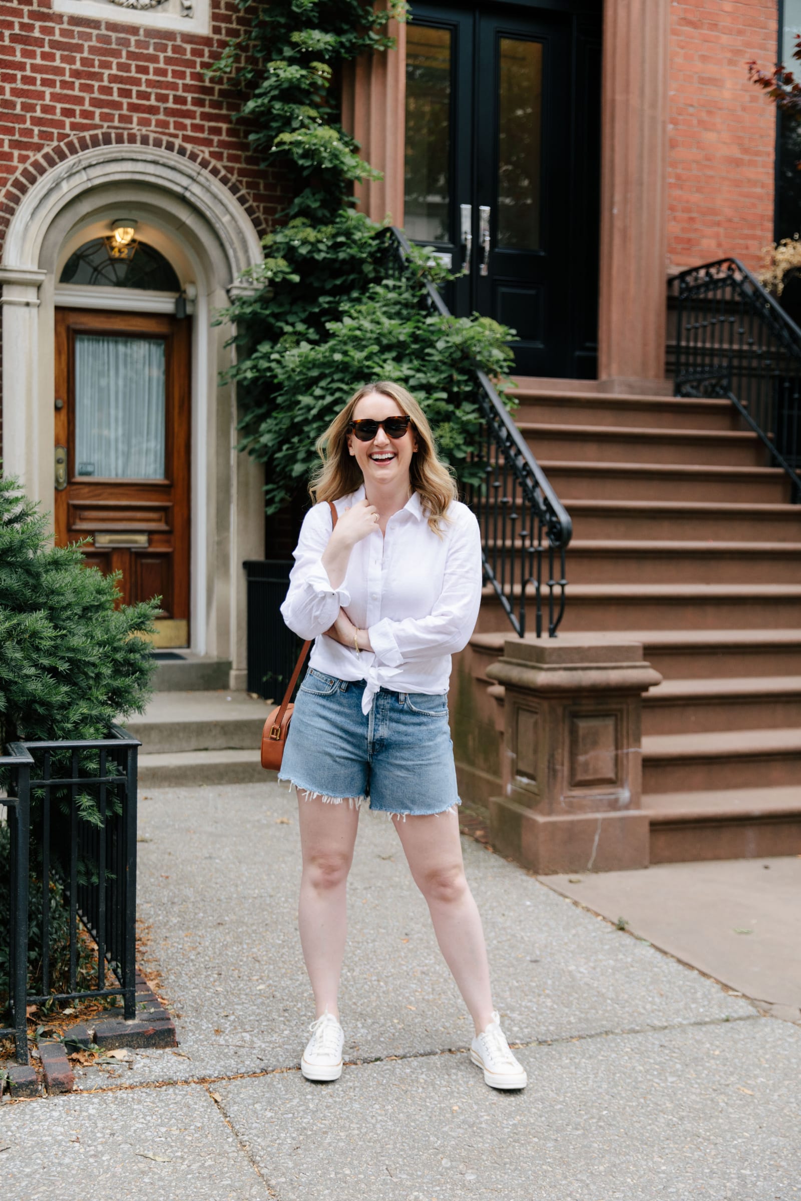 Styling a Linen Button Down Shirt