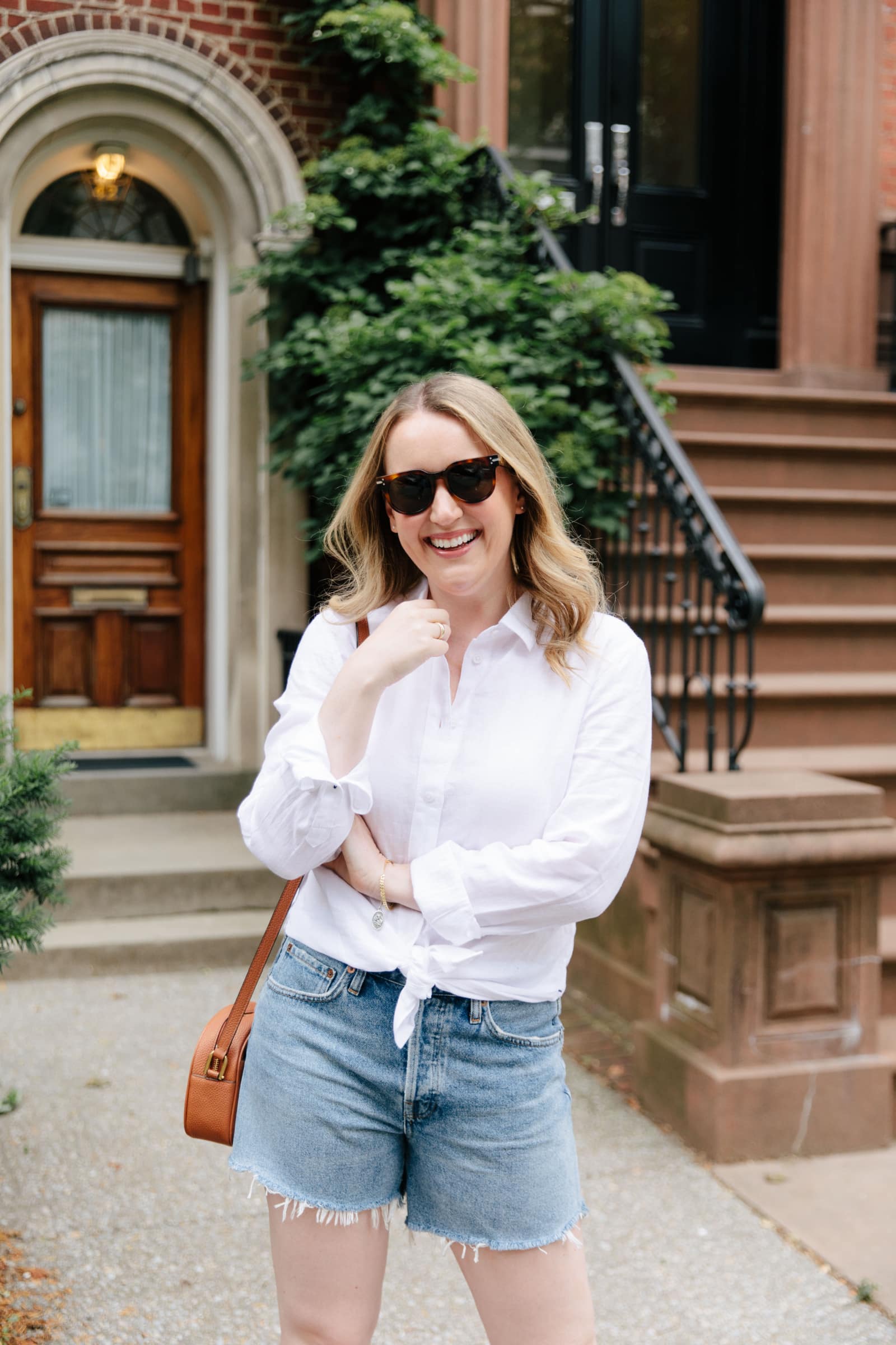 Styling a Linen Button Down Shirt