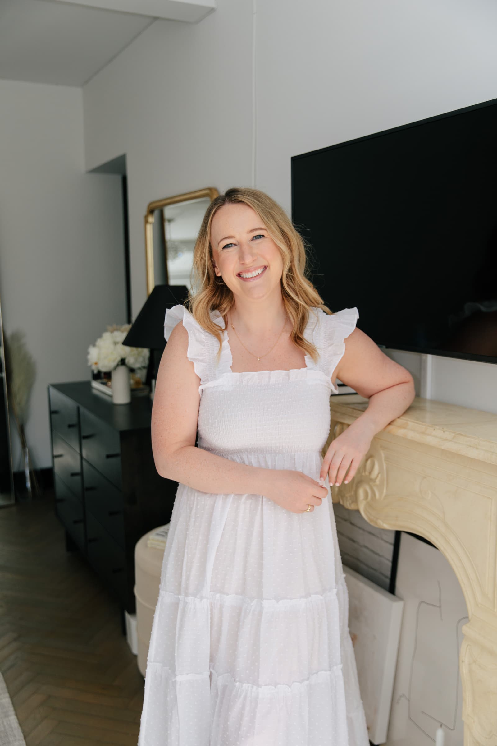 Swiss Dot Nap Dress | 6 Ways to Find Some Zen This Summer