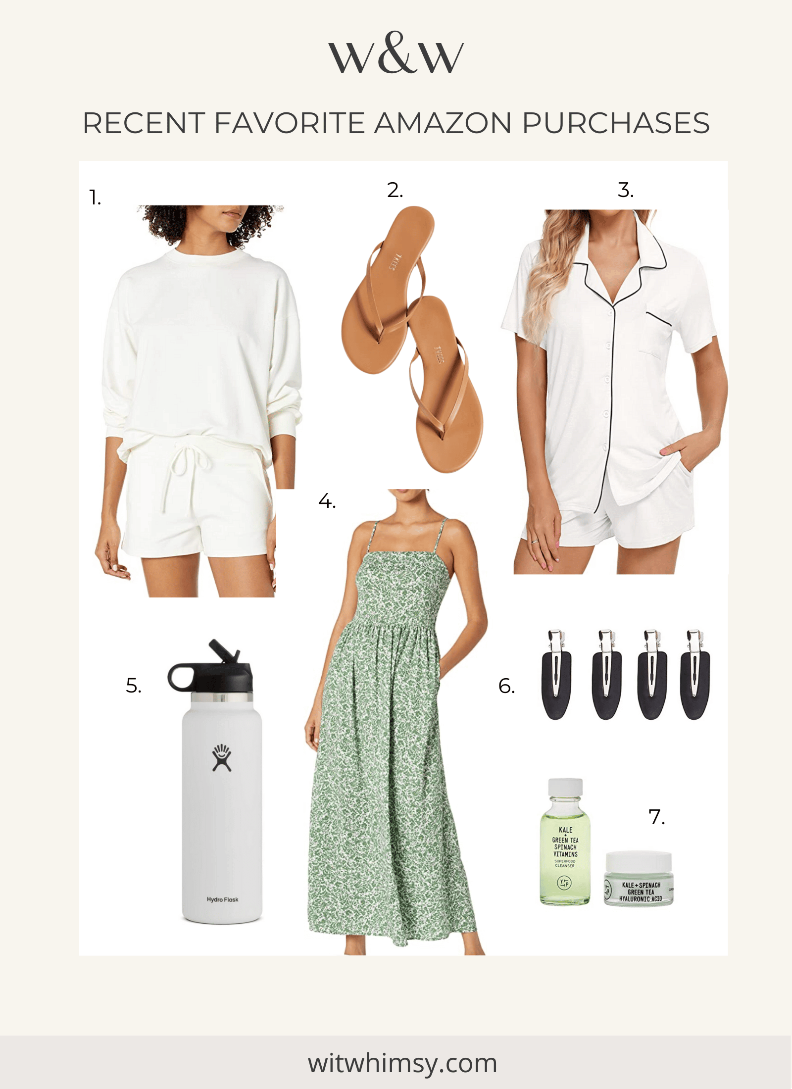 Recent Amazon Favorites
