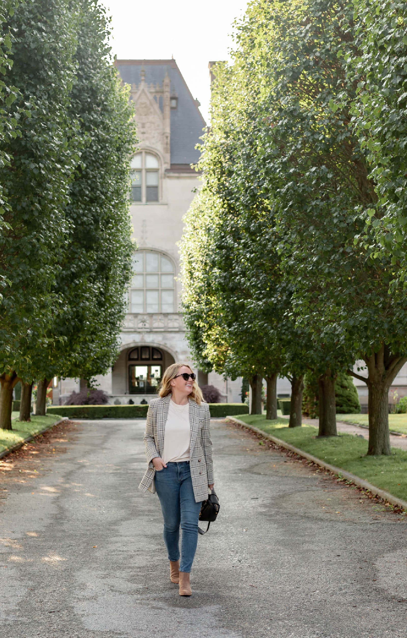 Fall Blazer Outfit featuring Veronica Beard