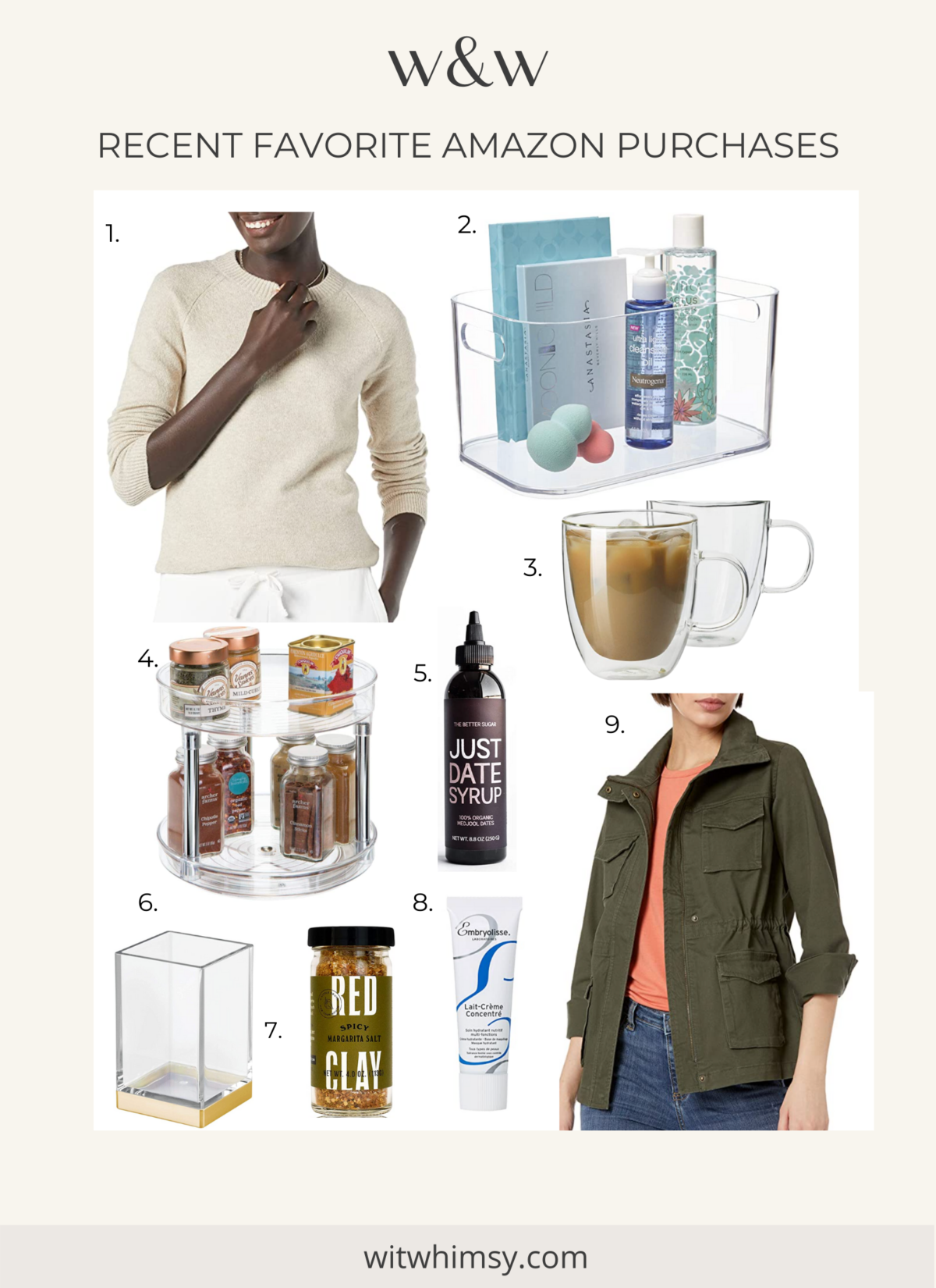 Recent Amazon Favorites