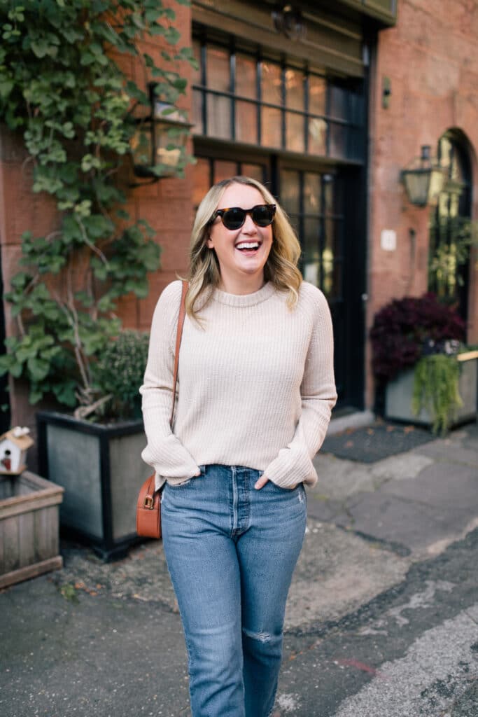 Cashmere Fisherman Sweater Jenni Kayne