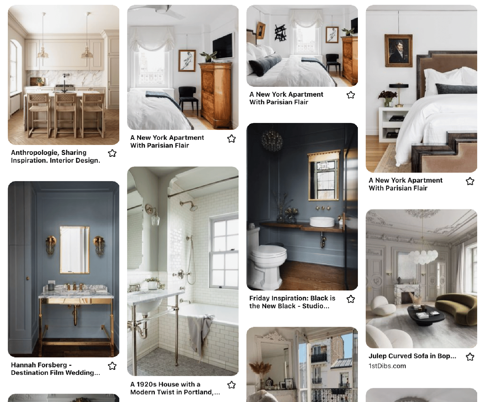 Parisian Brooklyn Apartment Design Inspiration