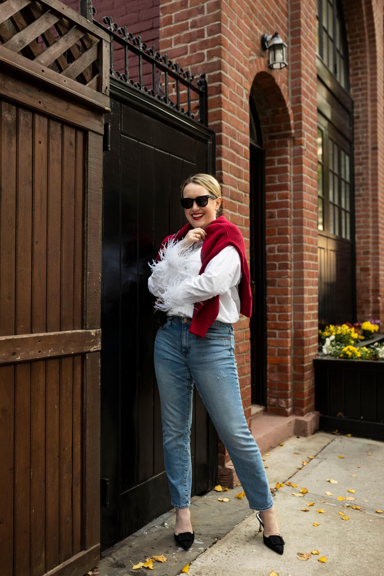 Festive Casual Holiday Party Outfit