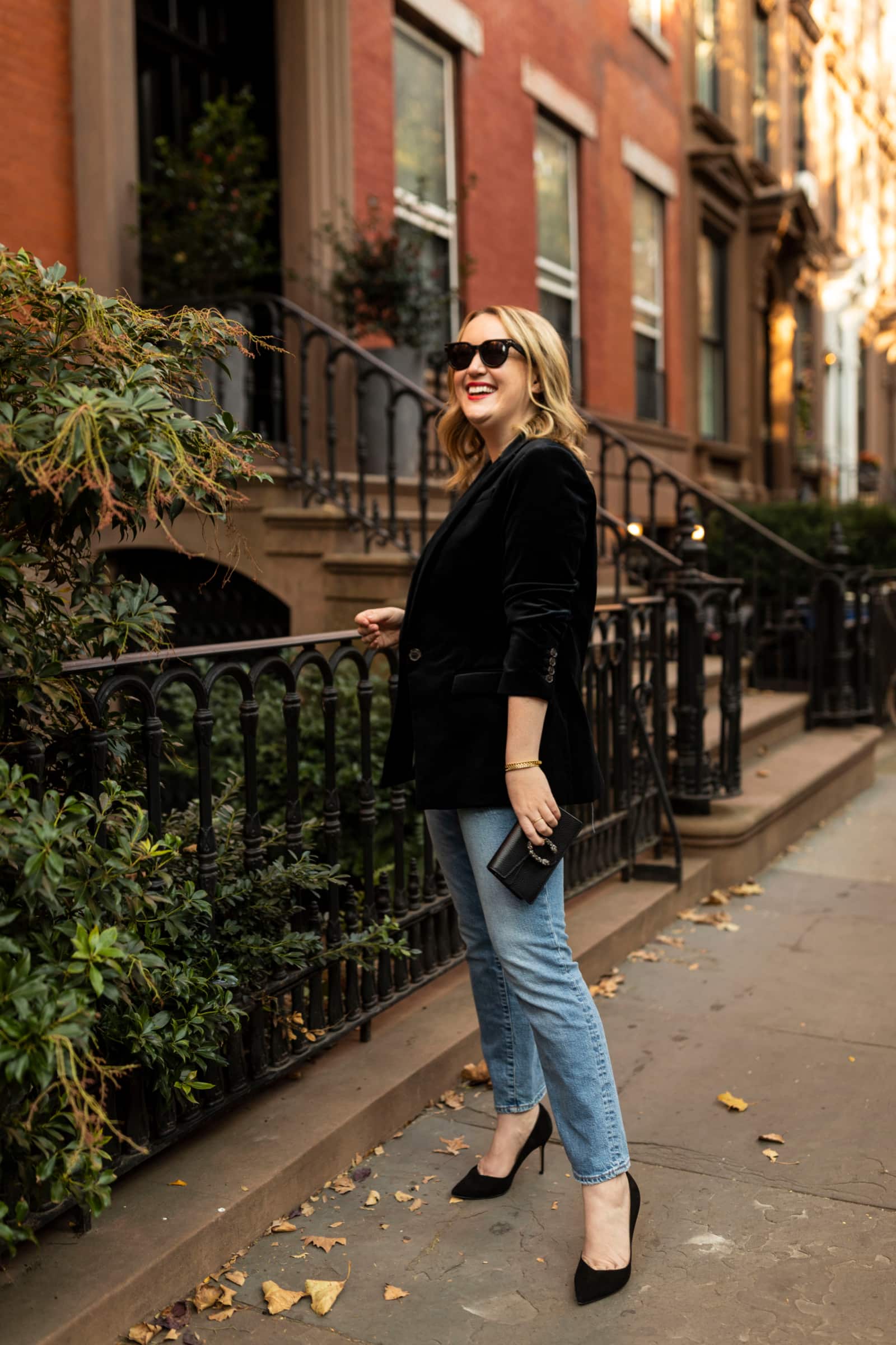 Velvet Blazer from J.Crew | Party attire picks