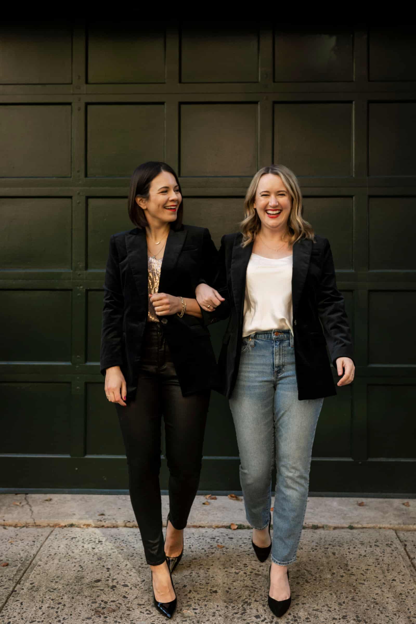 Velvet Blazer from J.Crew Two Ways I Holiday Outfit
