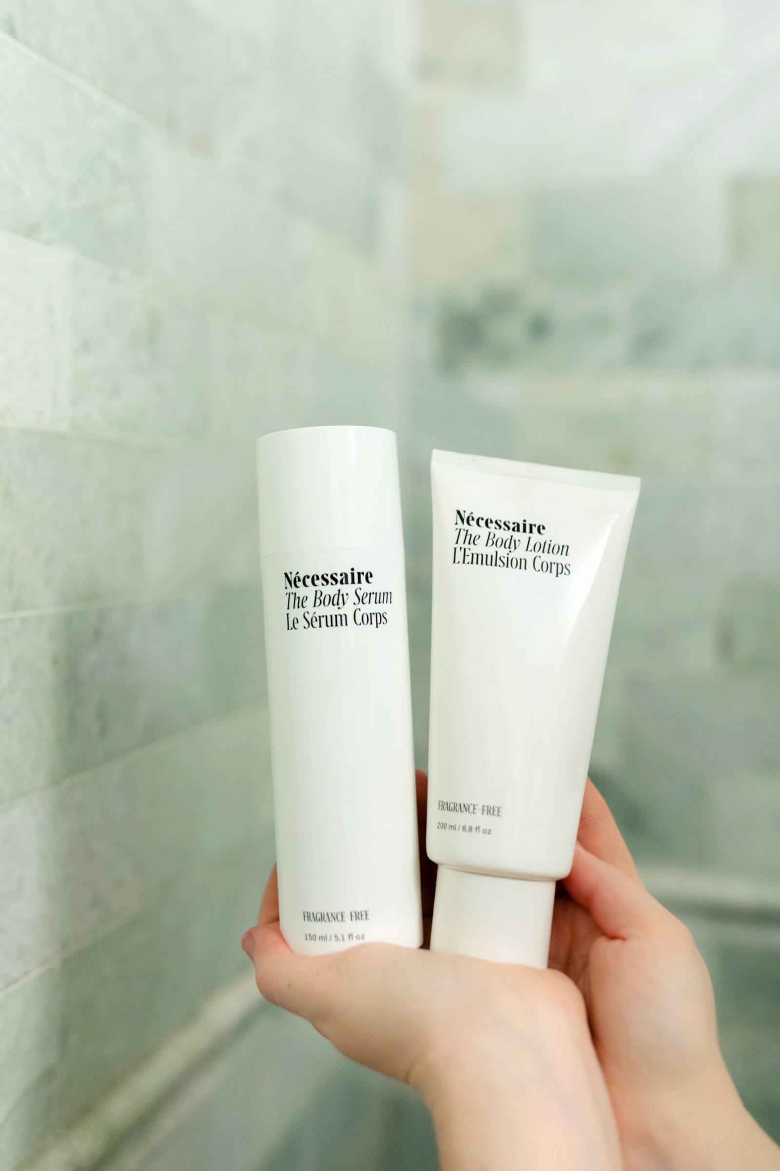 Necessaire Body Lotion and Body Serum Review
