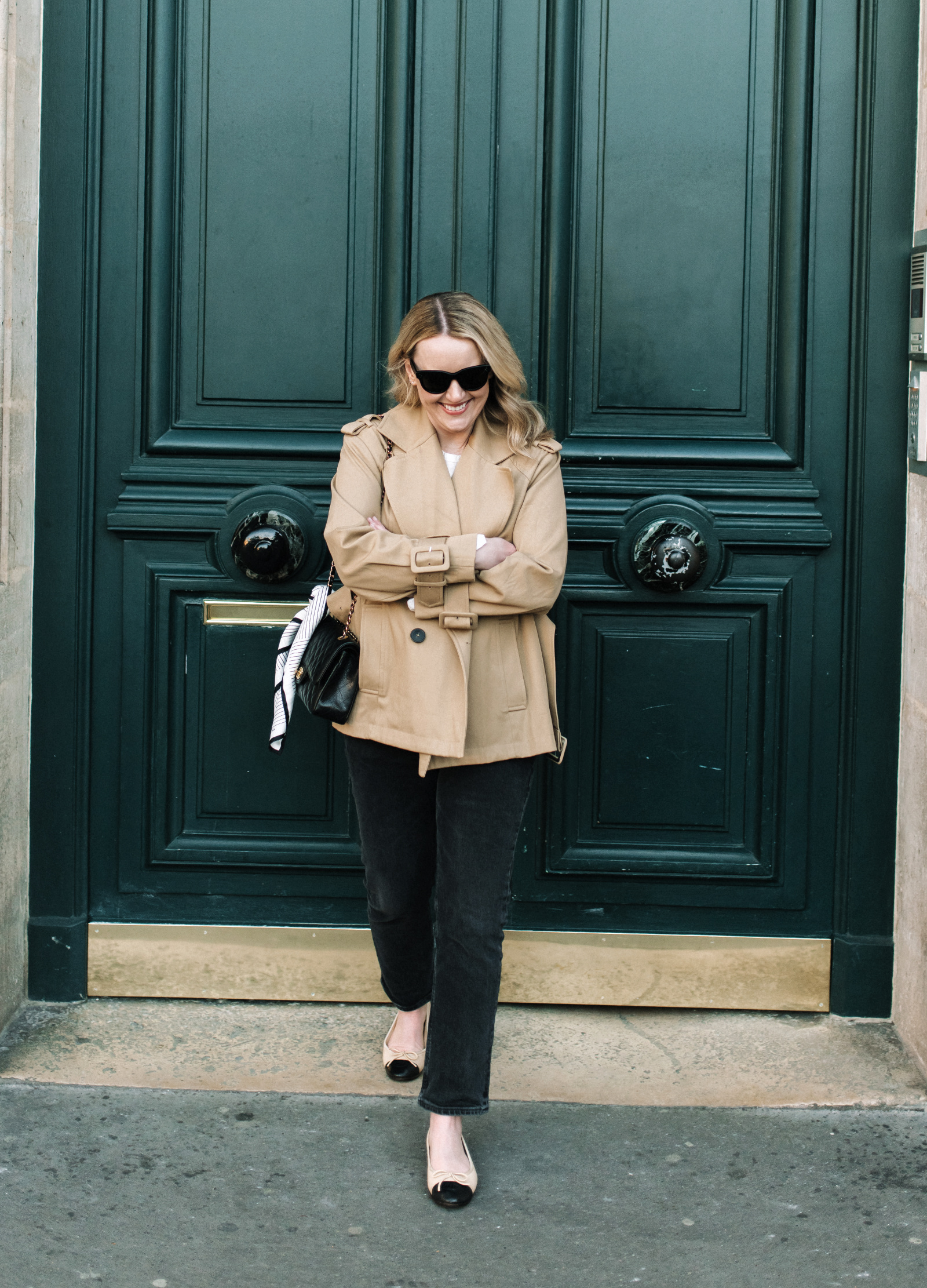 What Shoes to Pack for Europe Bash Cropped Trench Coat