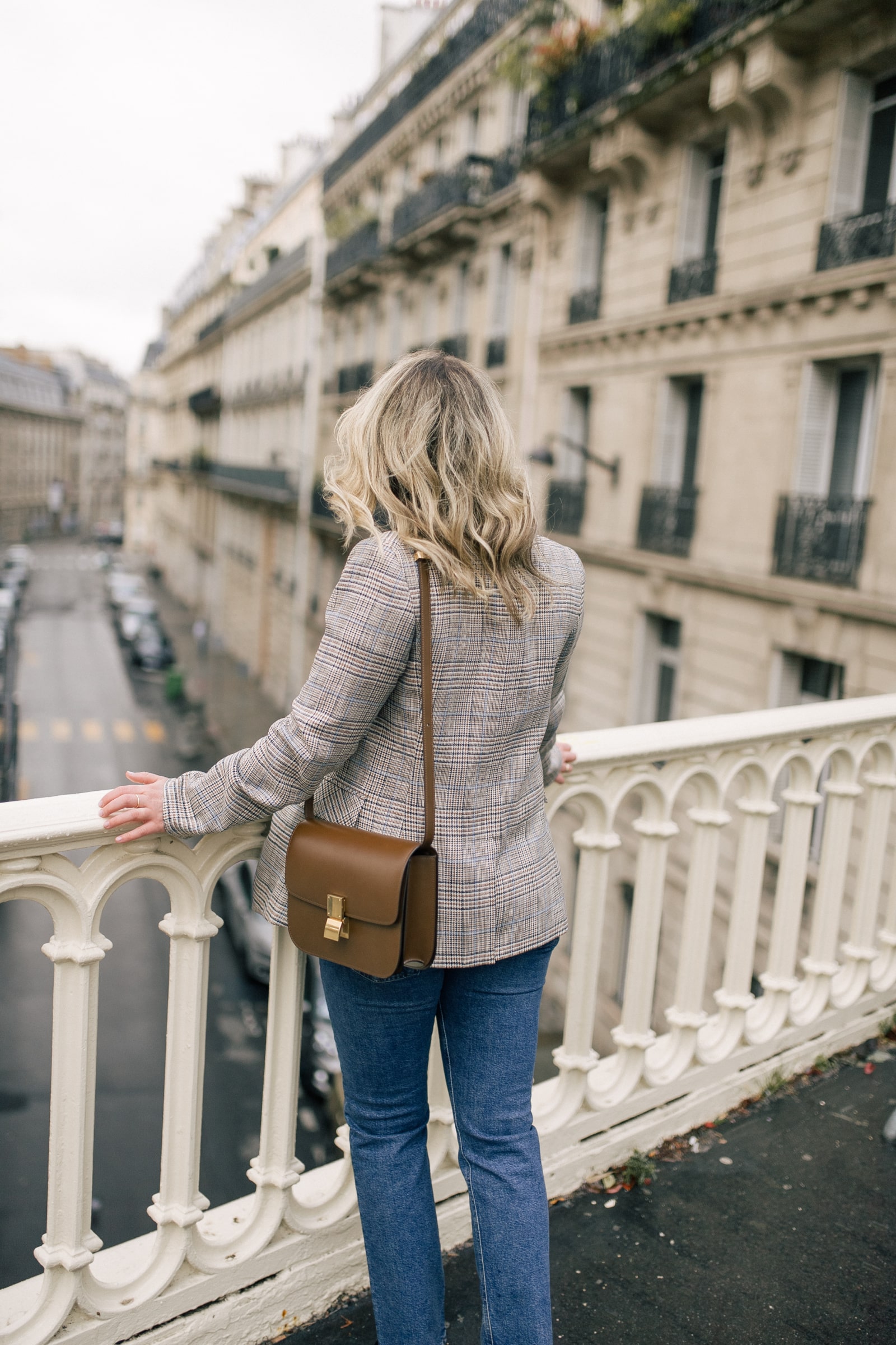 Classic Outfit I Plaid Blazer in Paris