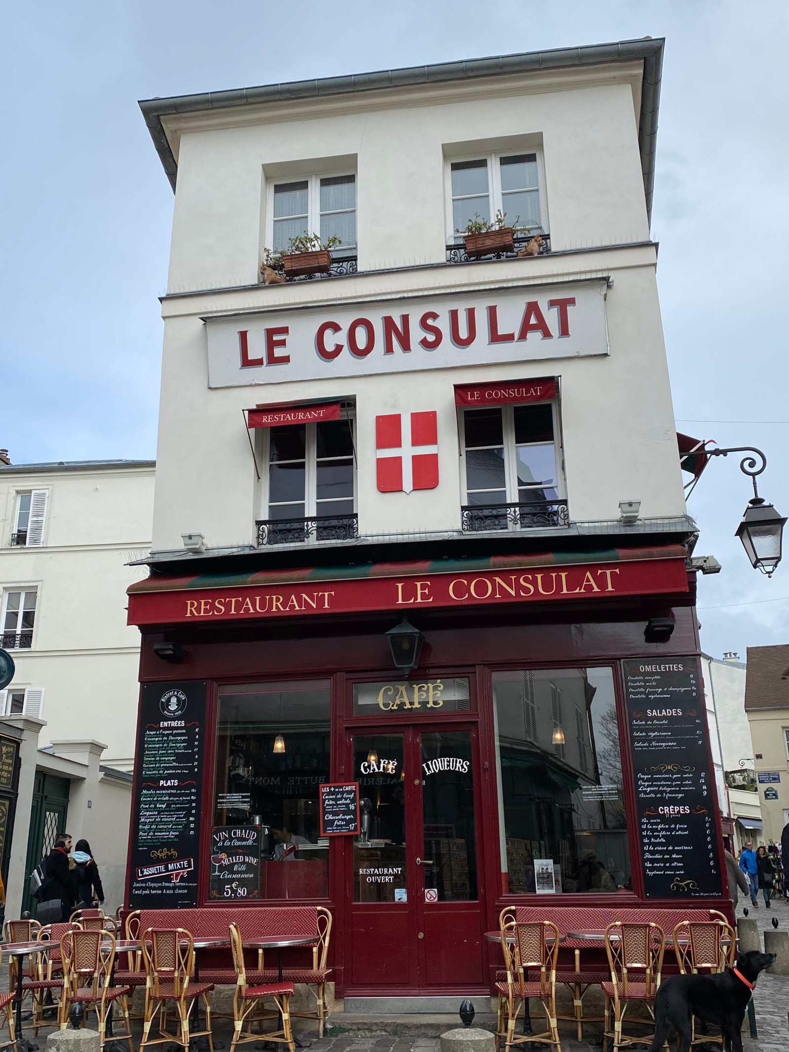 Paris Cafe in Montmartre