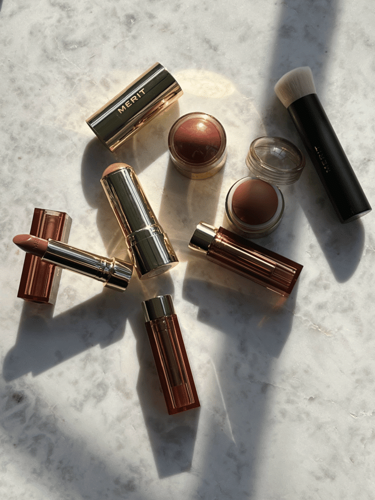 Merit Beauty Bronzer and Lipstick 2023 Top Sellers