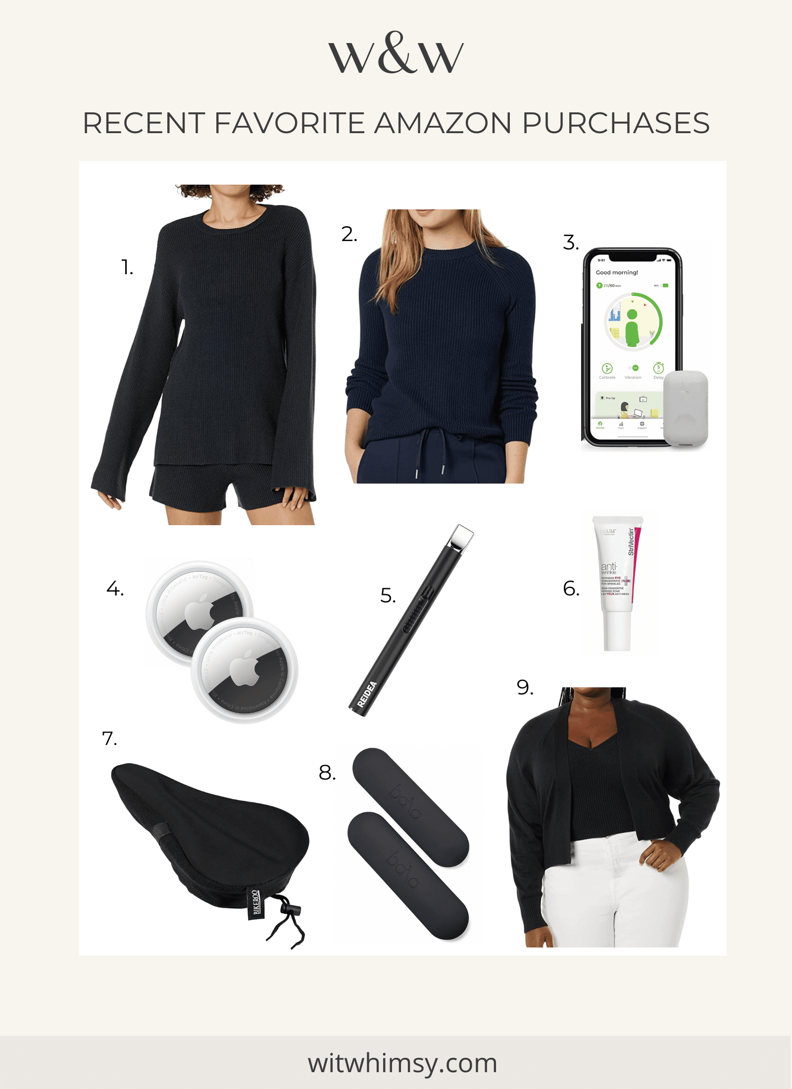 Recent Amazon Favorites