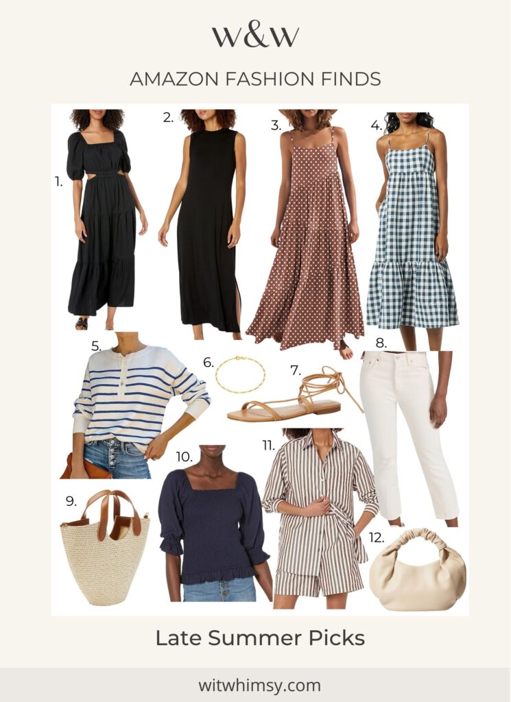 Amazon Fashion Late Summer Picks