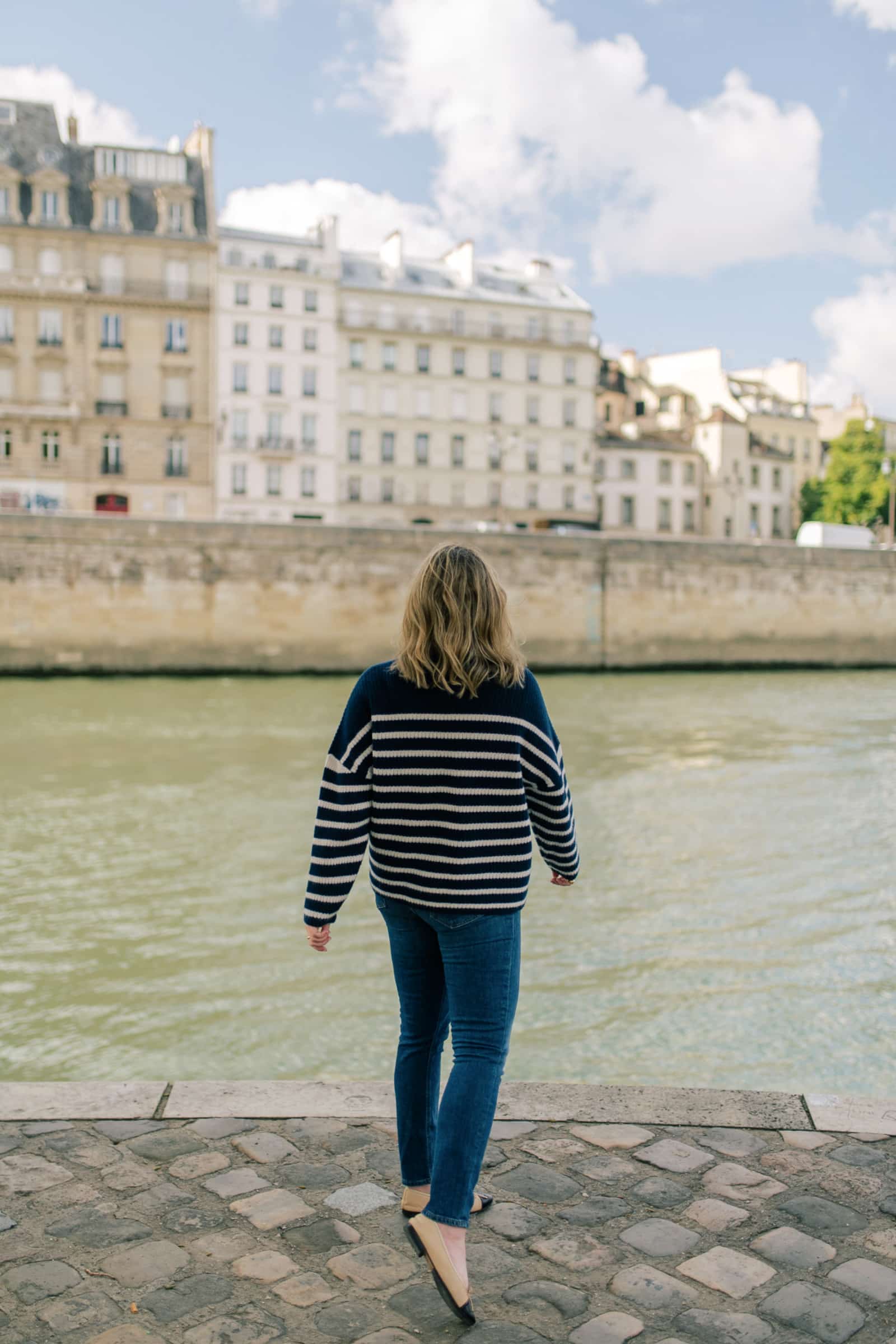 Paris Fall Outfit LaLigne sweater
