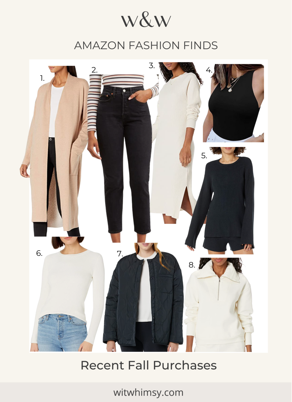 Amazon Fashion Fall Finds